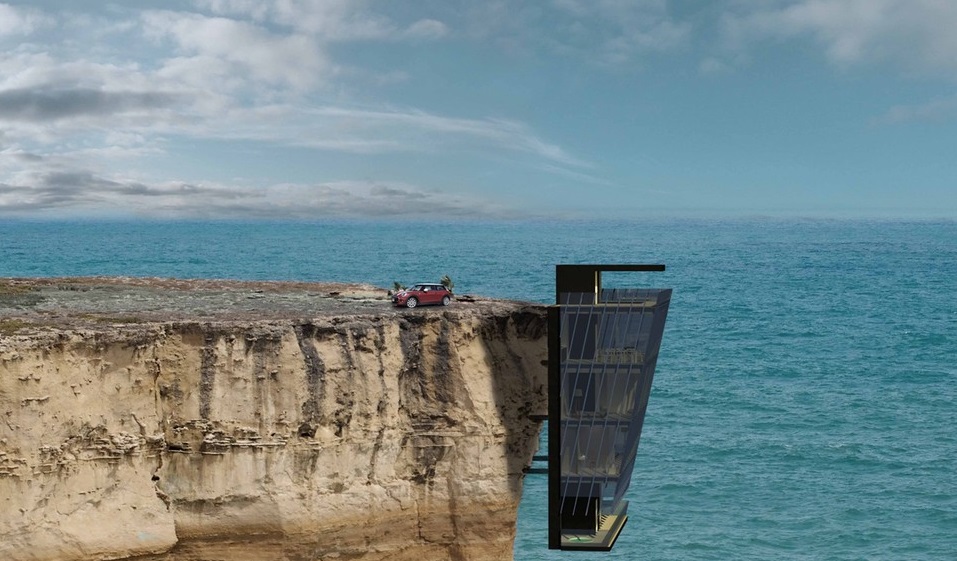 Cliff dwelling for people living life on the edge