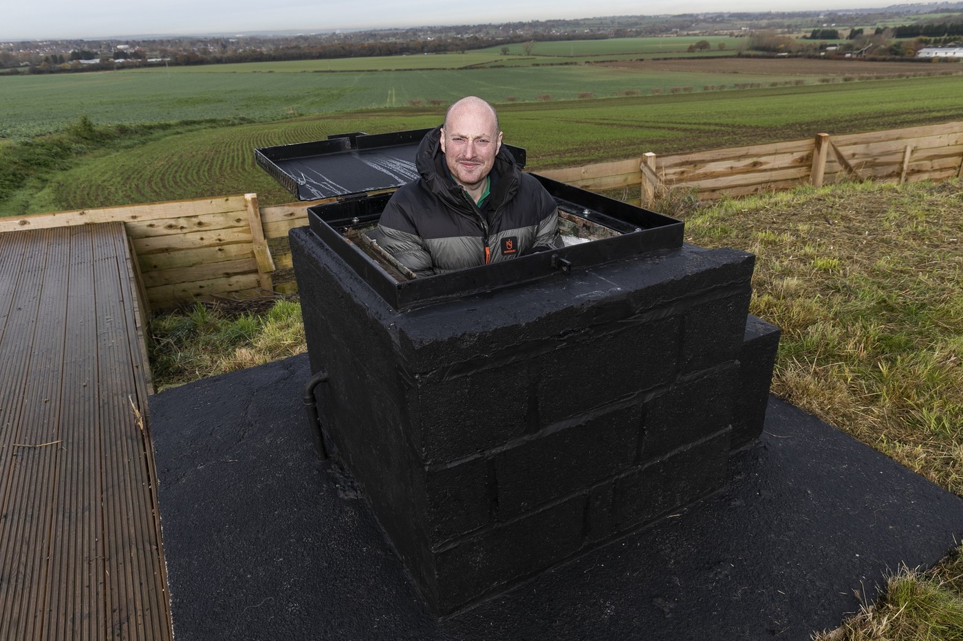 A dad has faithfully restored a nuclear bunker used to monitor for bombs