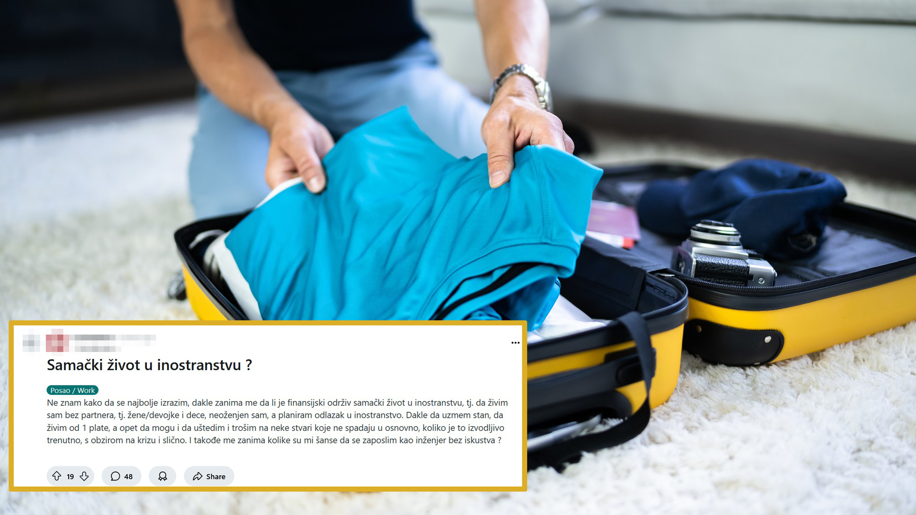 Suitcase Luggage Packing For Travel