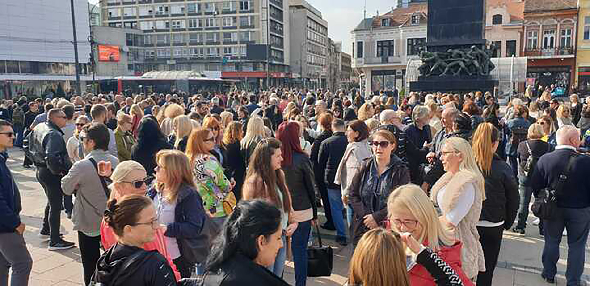 protest prosvetnih radnika u Nišu