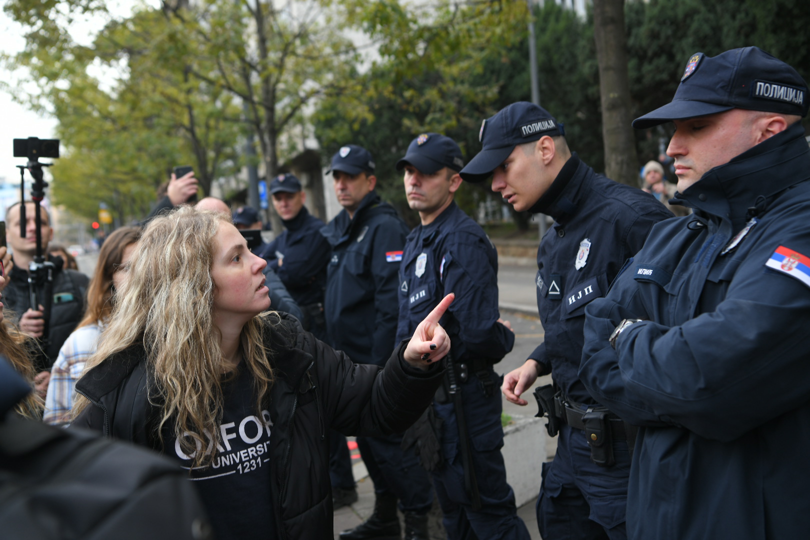 Beograd 03.11.2024. Protest ispred zgrade Ministarstva građevine Foto: Amir Hamzagić/Nova.rs