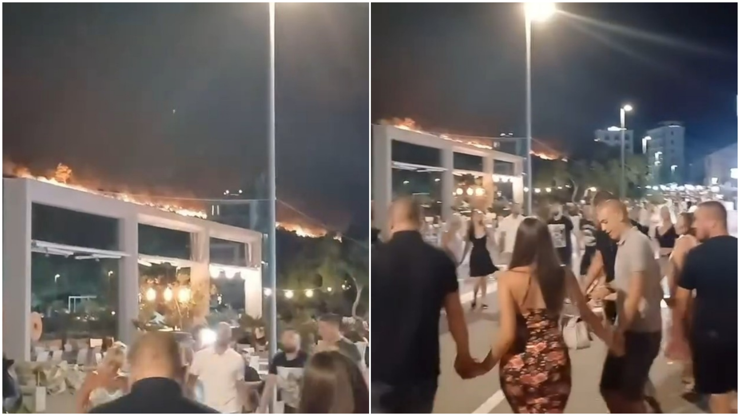 Sutomore, Golo Brdo, požar, šumski požar, kombo Foto: Printscreen/Instagram/192_rs