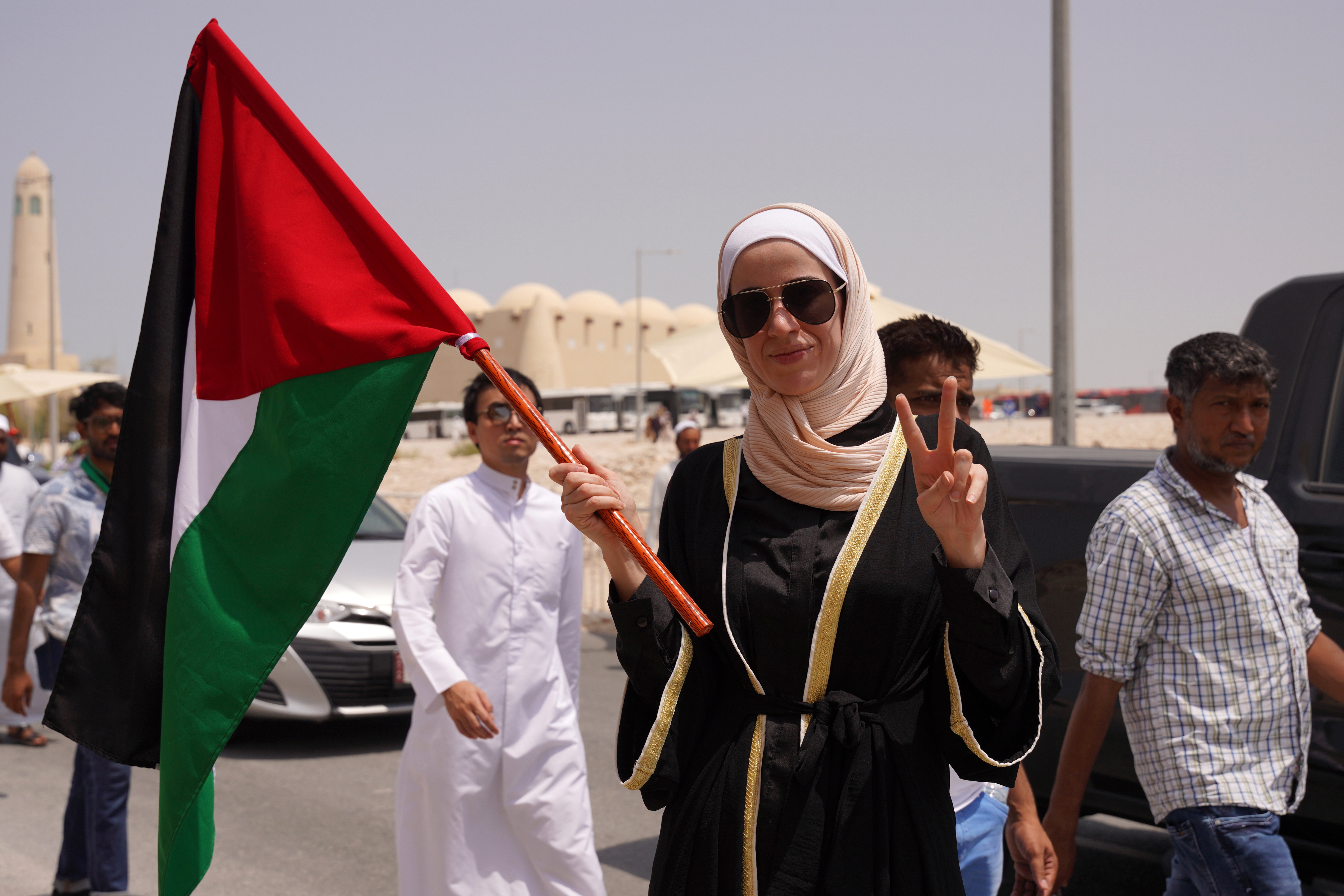 Funeral procession of late Hamas leader Ismail Haniyeh in Qatar