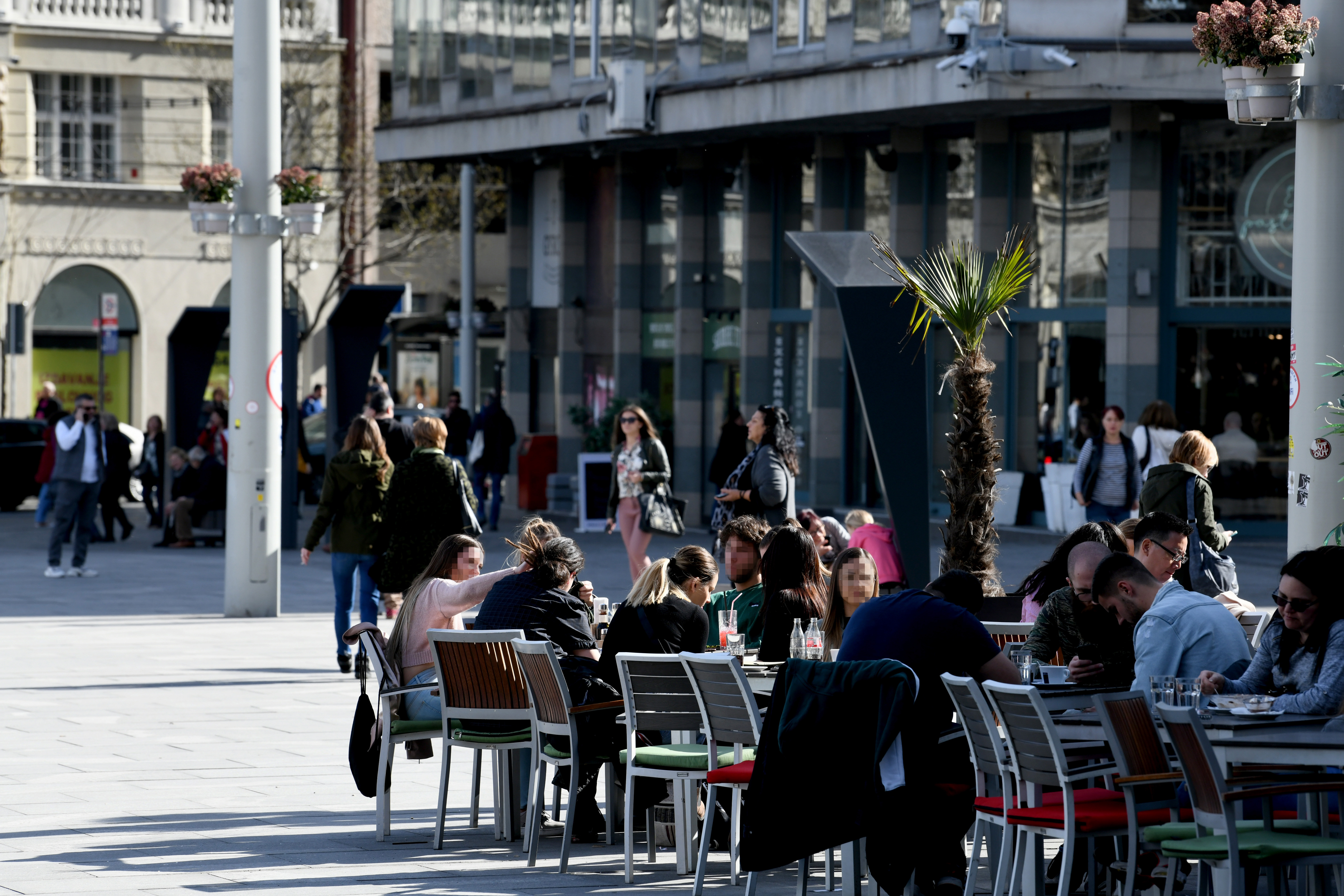 BEOGRAD 02.03.2020 Beograd, prolece, kafici  foto:Vesna Lalic/Nova.rs