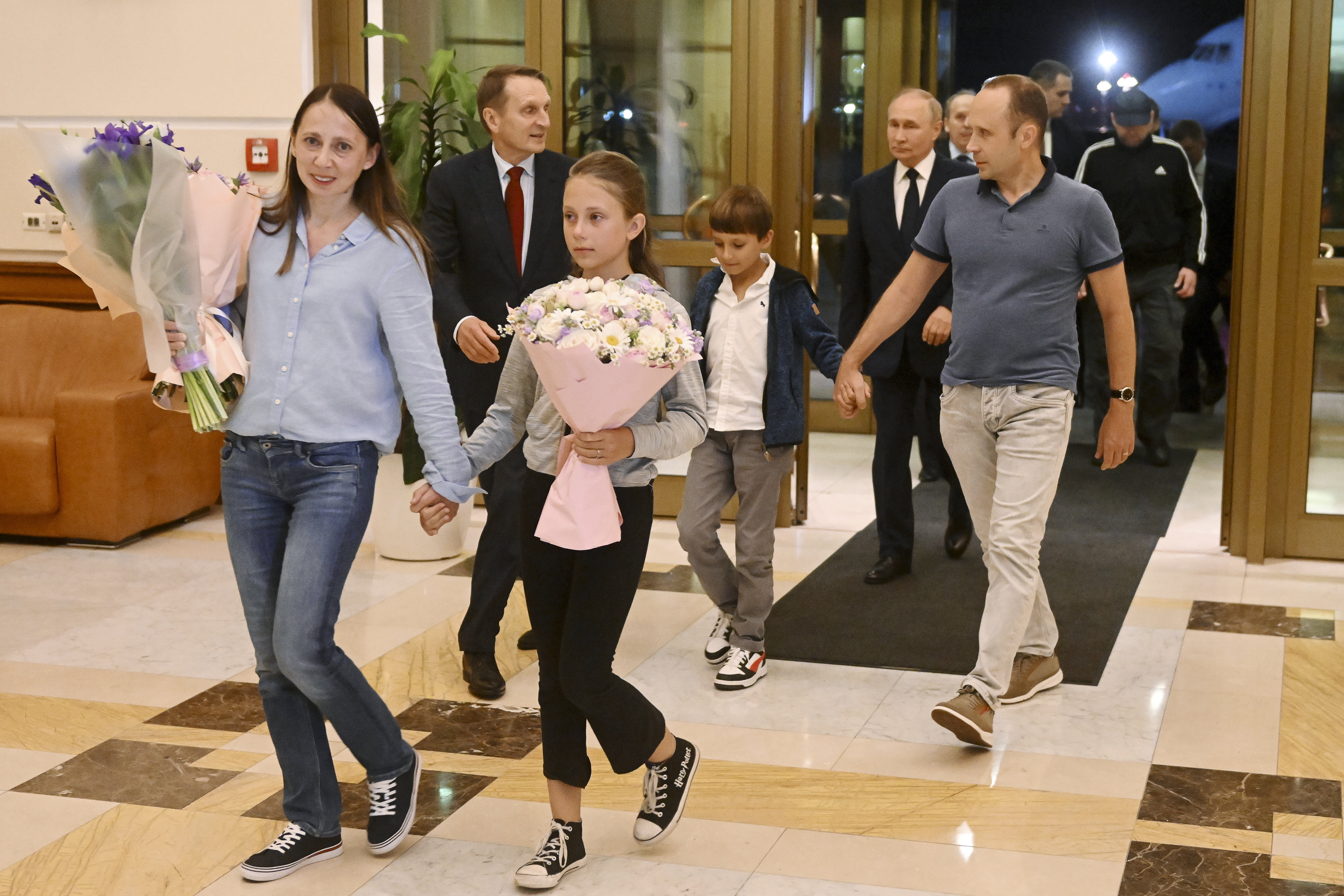 ADDITION Russia Putin US Prisoner Swap