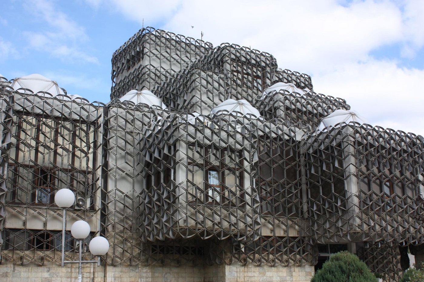 The National Library in Pristina, Kosovo