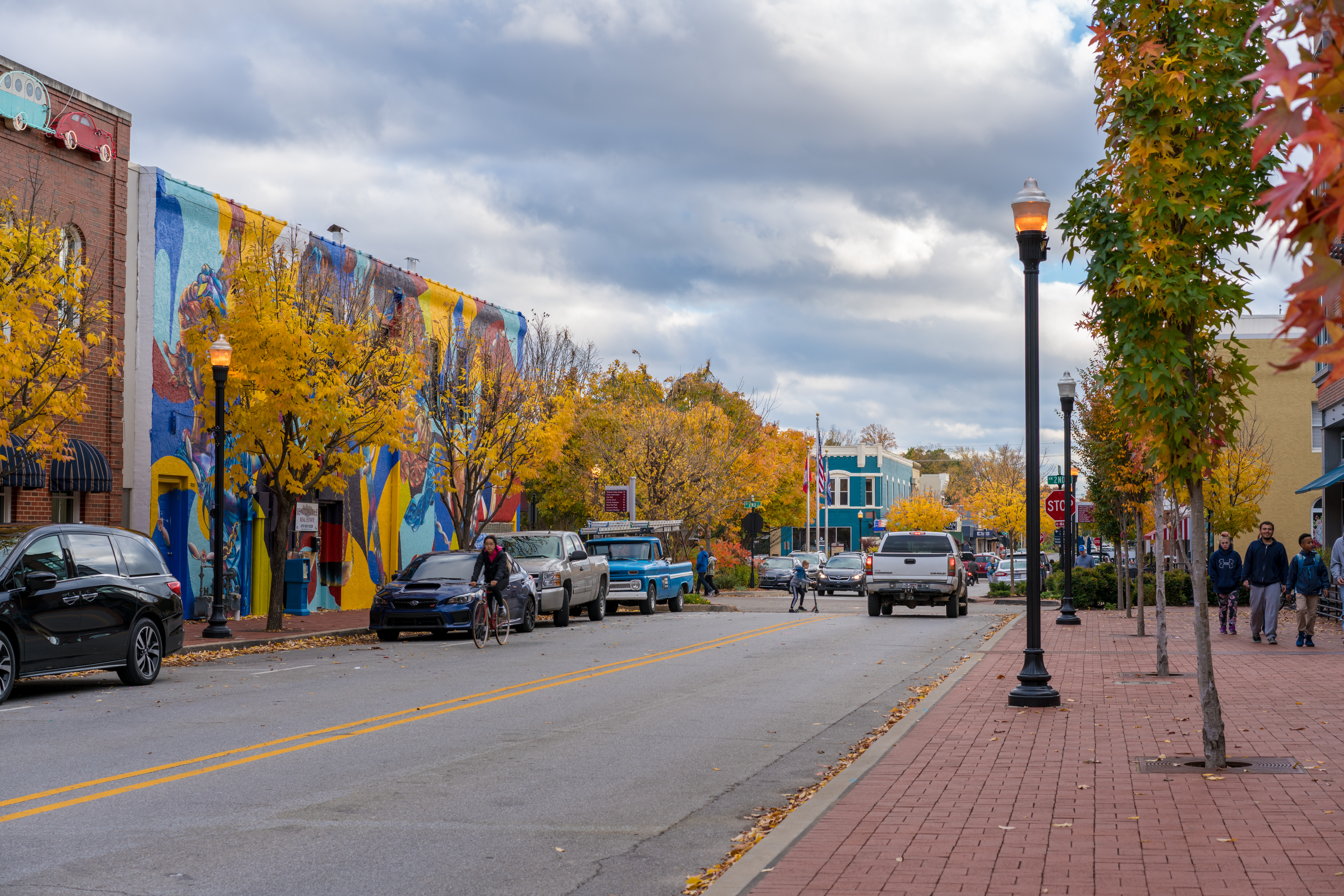 Bentonville,,Arkansas,/,Usa,-,November,04,2018:,Street,View