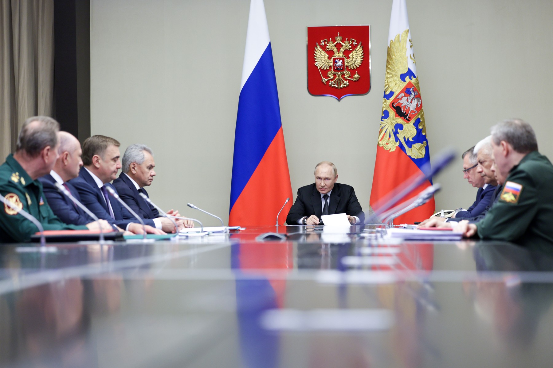 Russia: Meeting of Russian Security Council