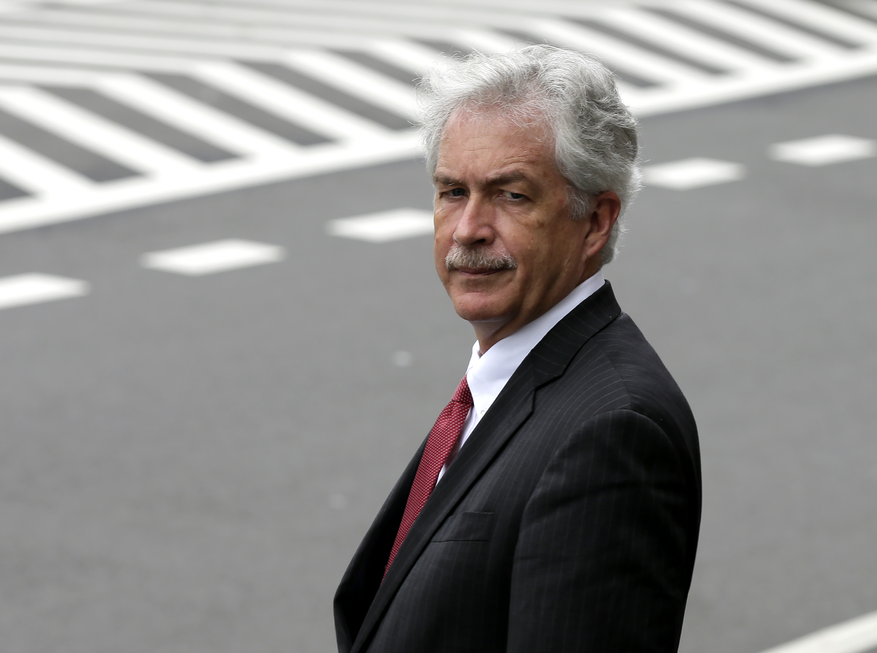 Former US deputy secretary-of-state William Burns visits Taiwan's President-elect Tsai Ing-wen in Taipei