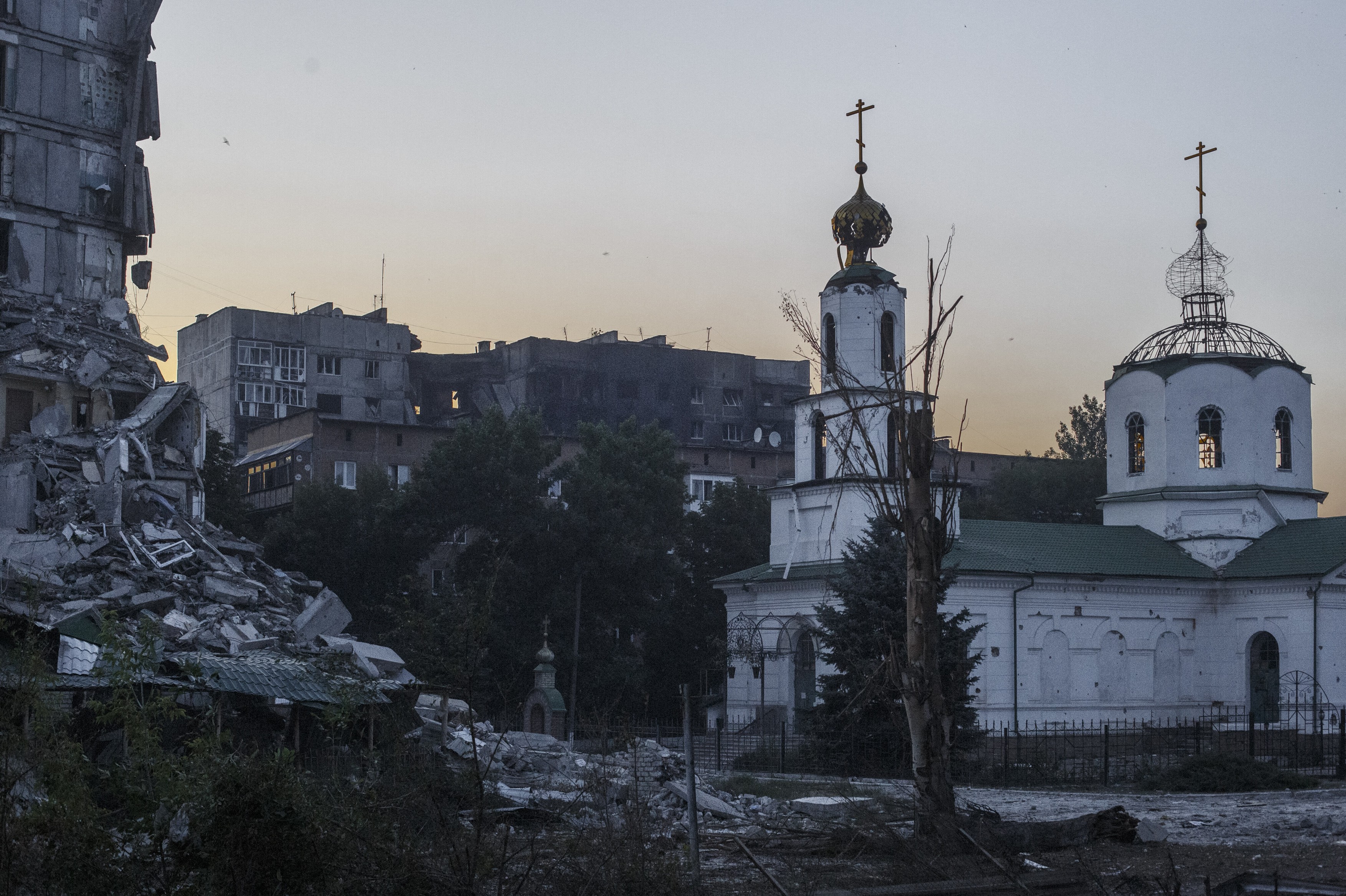 Traces of war in Ukraine