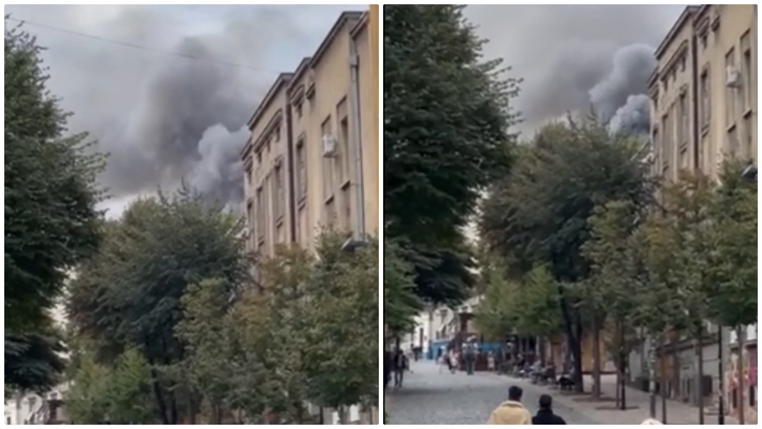 Požar u francujskoj ulici u centru Beograda