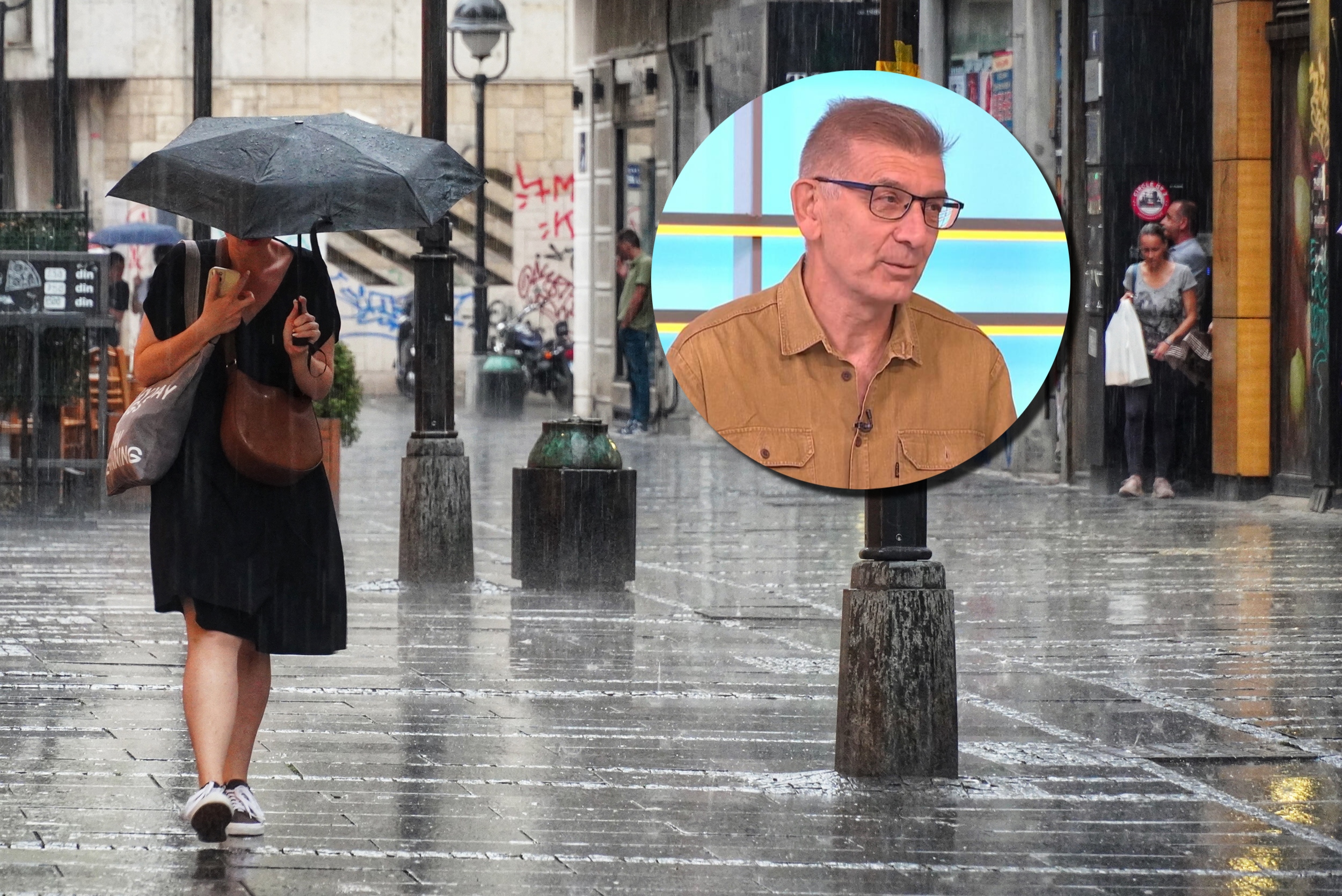 Beograd, 26. juna 2024. - U Beogradu promenljivo oblačno sa sunčanim intervalima, toplo i sparno, ali i nestabilno, pa se na širem području grada očekuju i lokalni pljuskovi sa grmljavinom.  FOTO TANJUG/VLADIMIR ŠPORČIĆ/bs