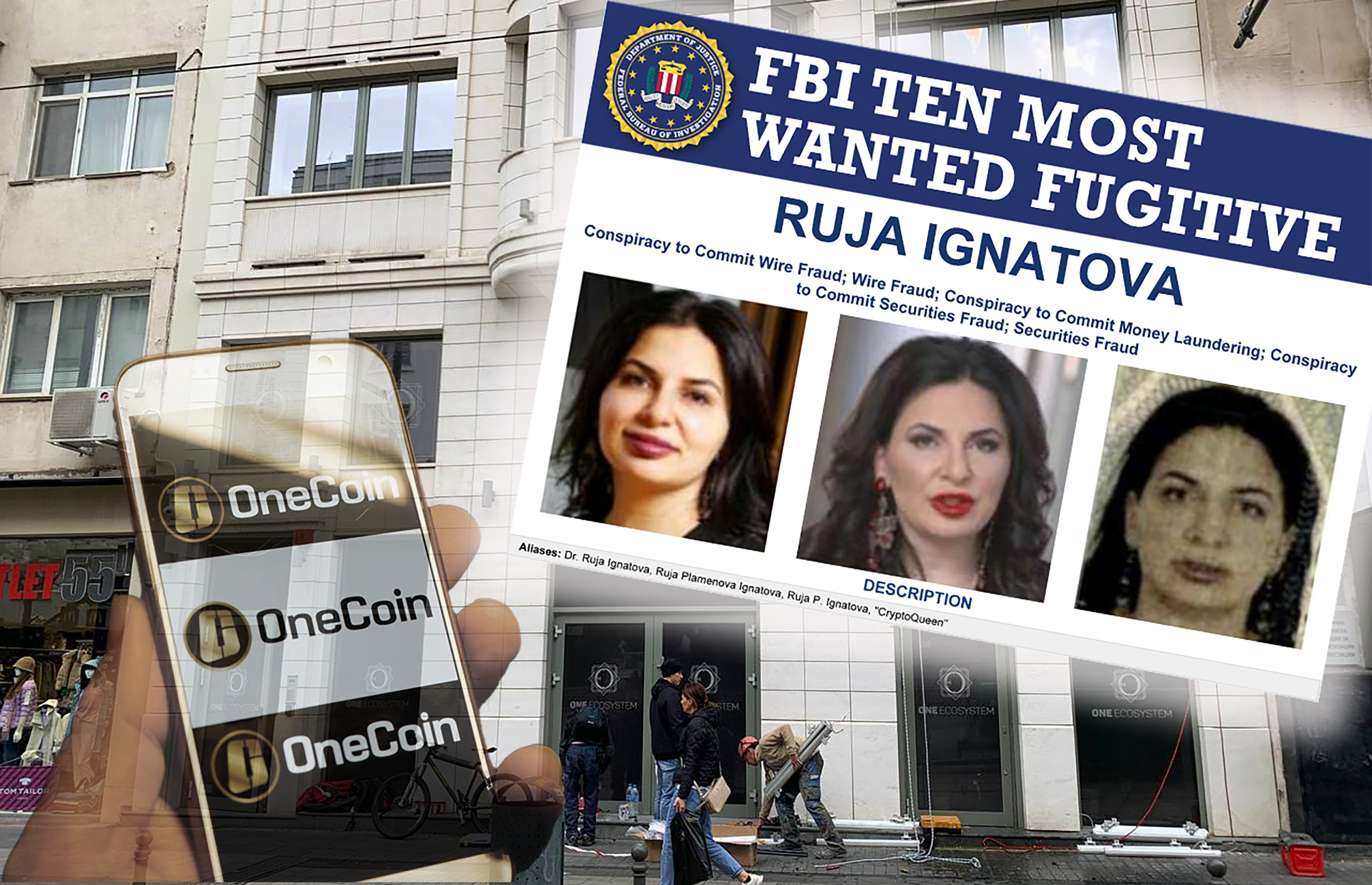 Ruja Ignatova , The offices of OneCoin are seen being refurbished and rebranded to OneEcosystem at Slaveykov Square in Sofia, Bulgaria, and seems to continue business.