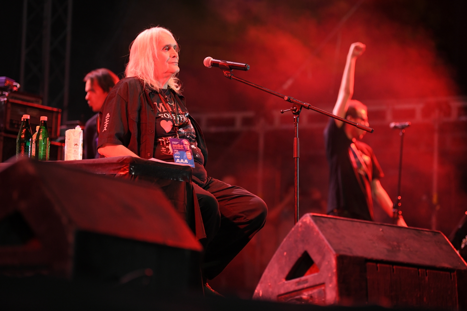 Beograd 16. avgust 2021. Riblja corba koncert na Tas-u u cast nedavno preminulog Mise Aleksica Foto:Dragan Mujan/Nova.rs