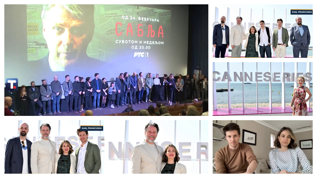 Svetska premijera domaće televizijske serije "Sablja" u Kanu