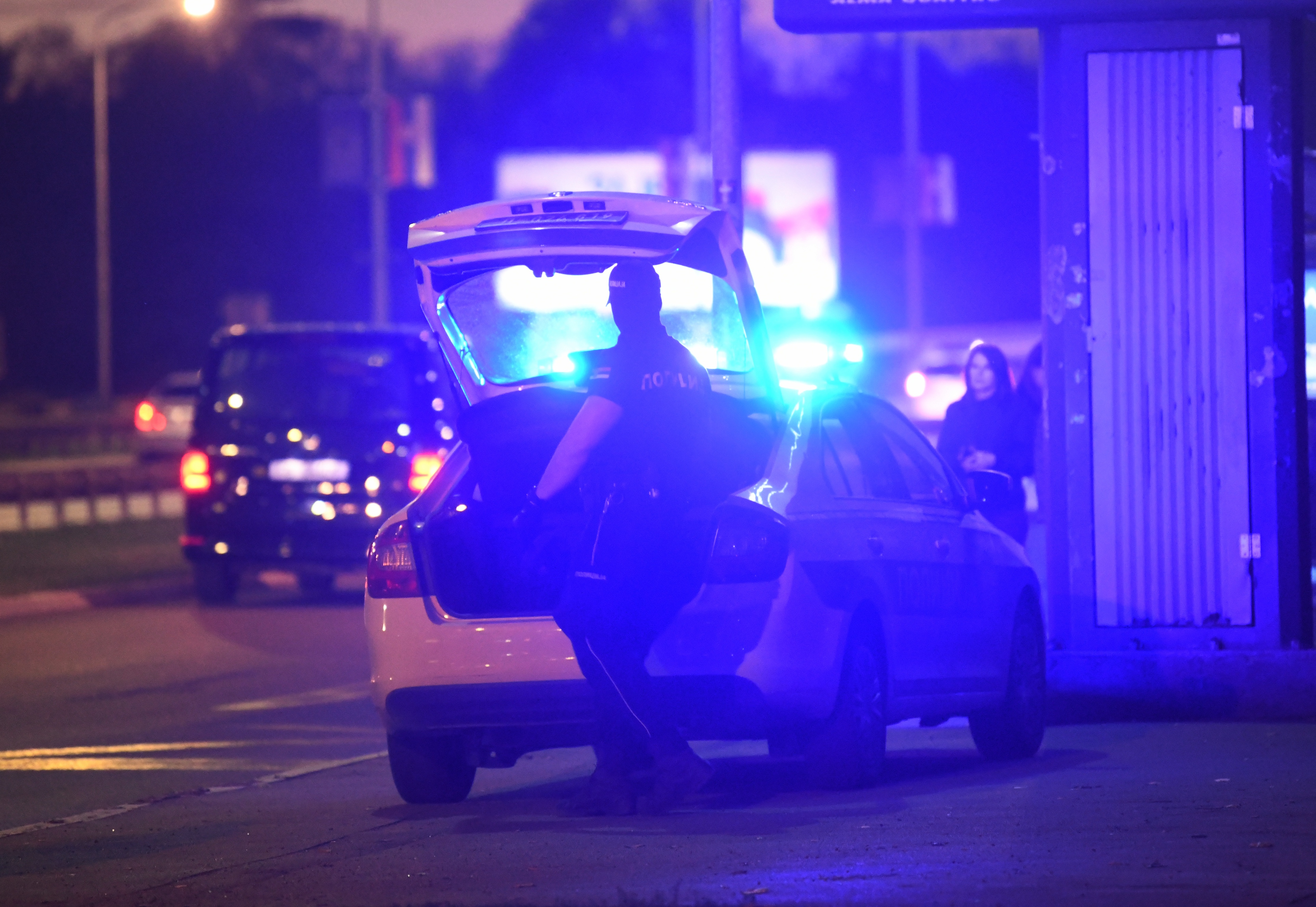 Beograd 06. novembar 2023. Policija, kontrola, pretres noć rotacija Foto::Vesna Lalić/Nova.rs