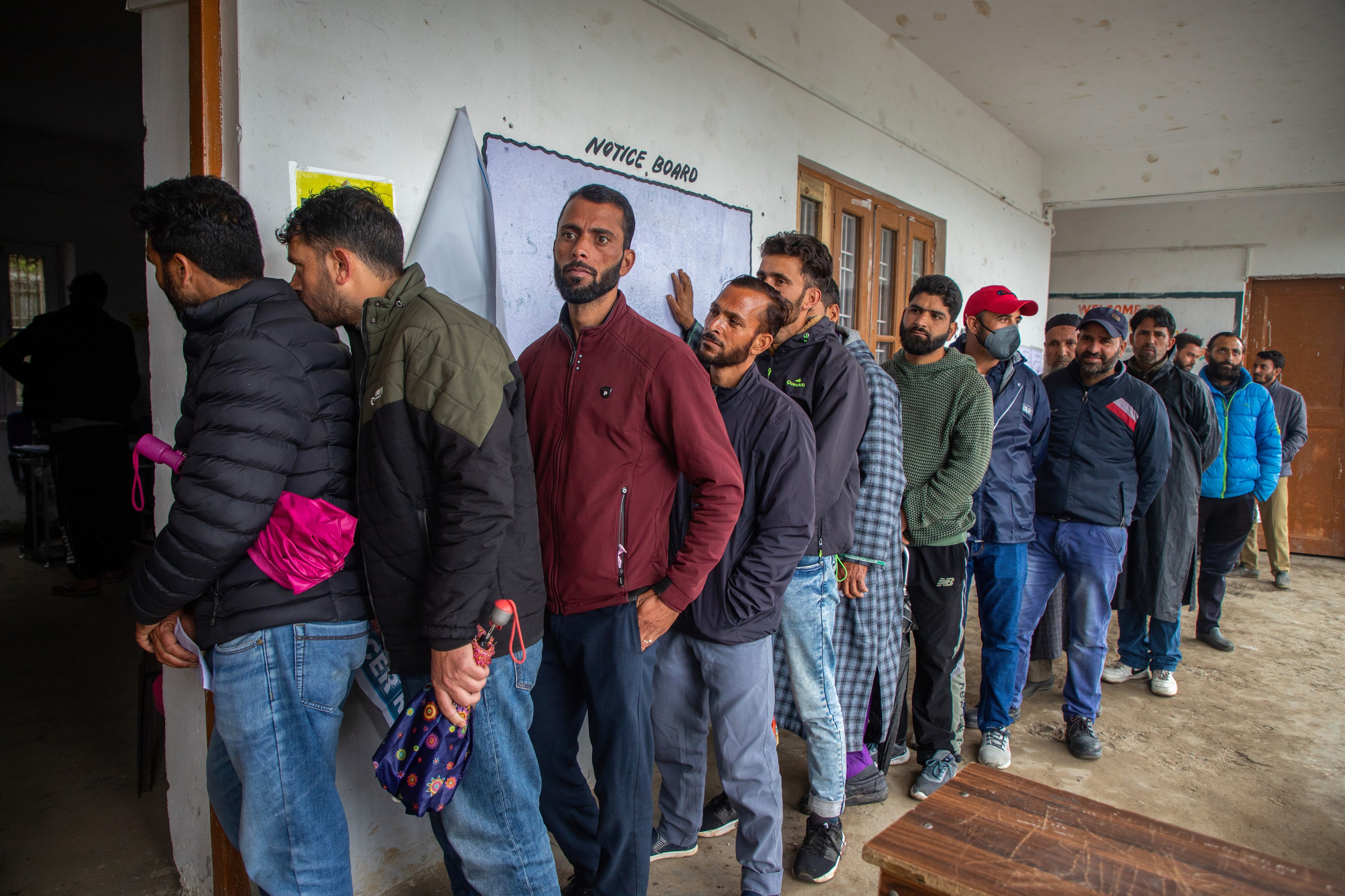 Parliamentary elections in Banihal, India - 19 Apr 2024