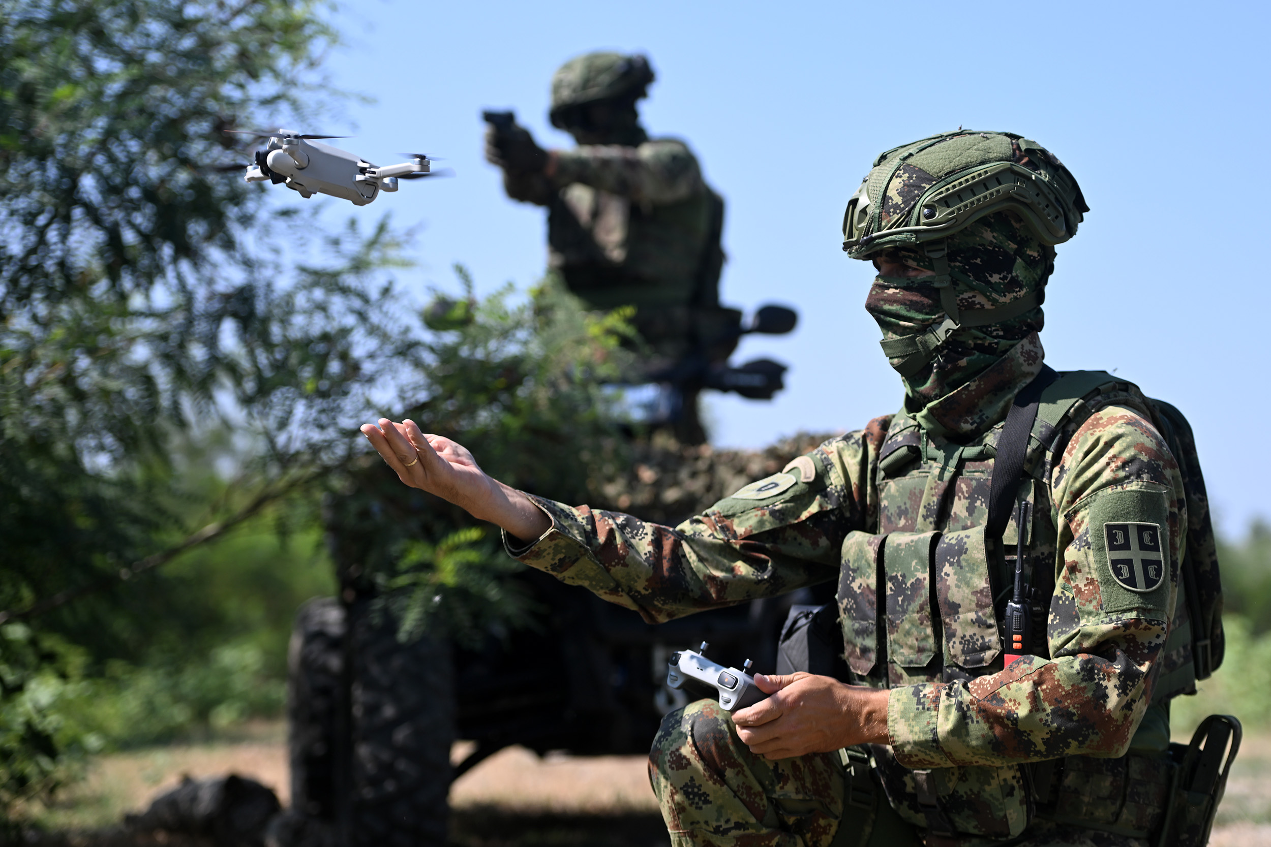 Beograd, 1. septembra 2024 - Ministarstvo odbrane i Vojska Srbije raspisali su konkurse za prijem novih pripadnika u oklopne i izviðaèke jedinice Kopnene vojske Vojske Srbije. FOTO TANJUG/MINISTARSTVO ODBRANE/ DARIMIR BANDA/bs