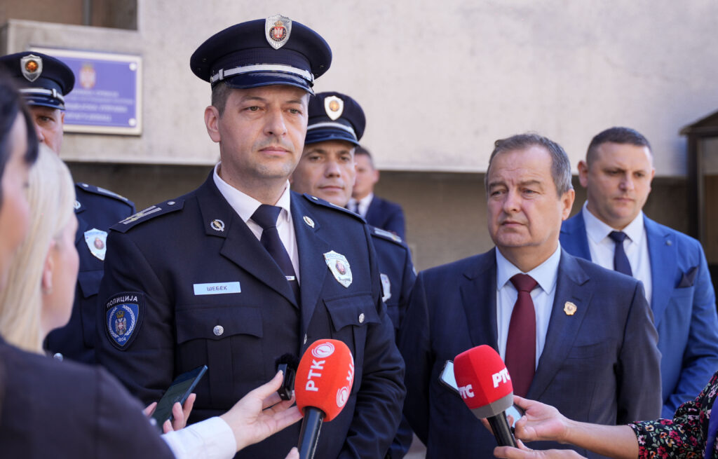 MUP Saopštenje Ministar Dačić Obilazak PU u Kragujevcu Puštanje Sistema za automatsku detekciju prekršaja