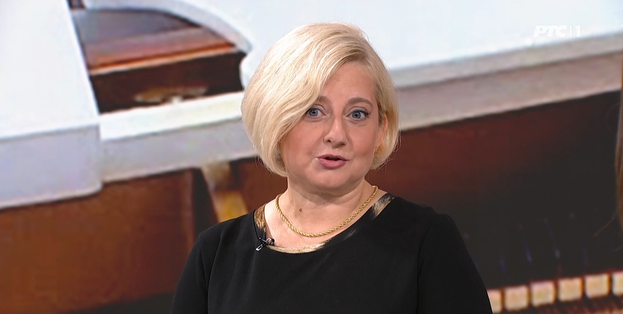 Suzana Čikić, majka Andrije Čikića, dečaka ubijenog u masakru u Ribnikaru  Foto: Printscreen/RTS