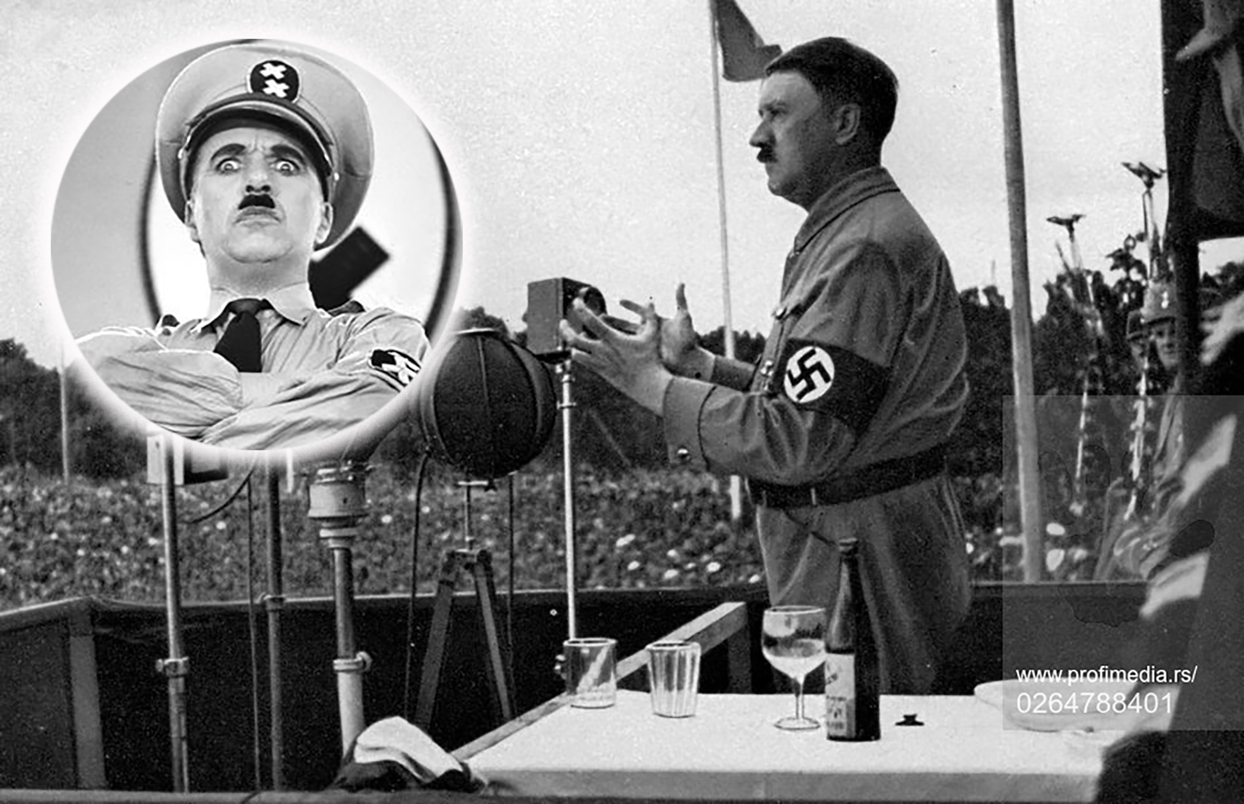 istorija udžbenik za 8. razred.,hitler čarli čaplin Adolf Hitler addressing the German people at the Nuremberg Rally, Germany, 1935. Artist: Unknown