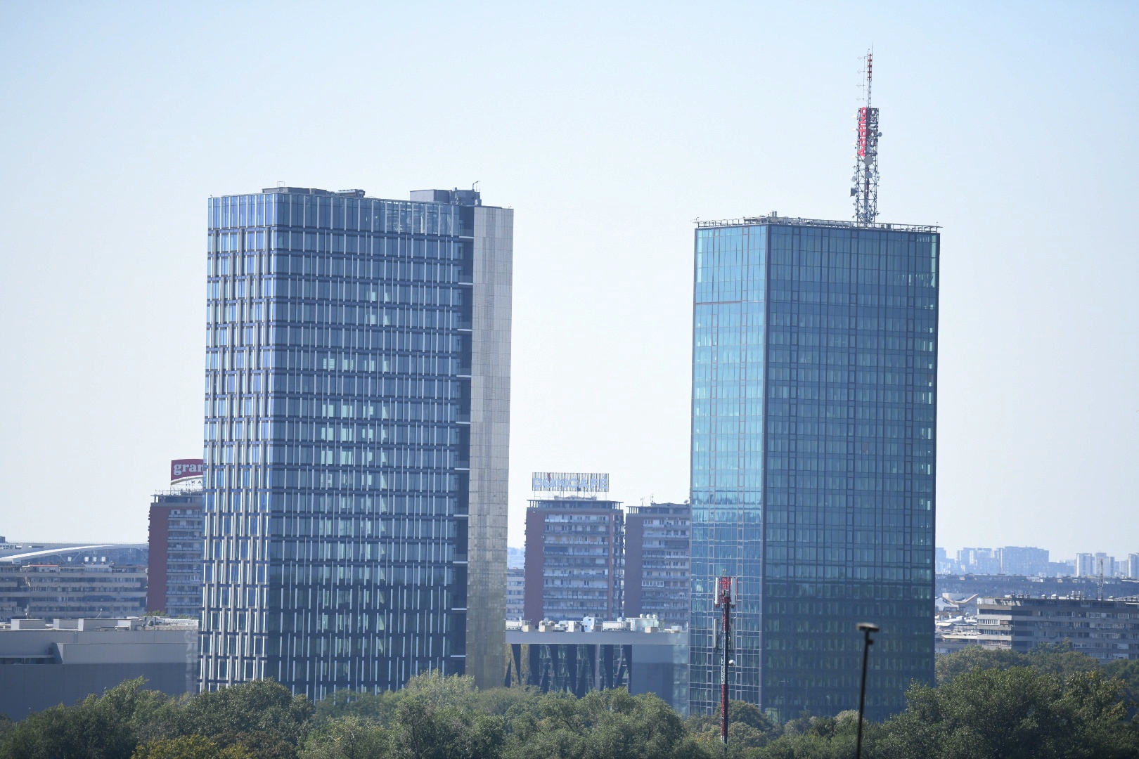 Beograd 07.09.2020. Novi Beograd, bliznakinje, poslovni centar Ušće, zgrada, izgradnja Foto: Vesna Lalić/Nova.rs