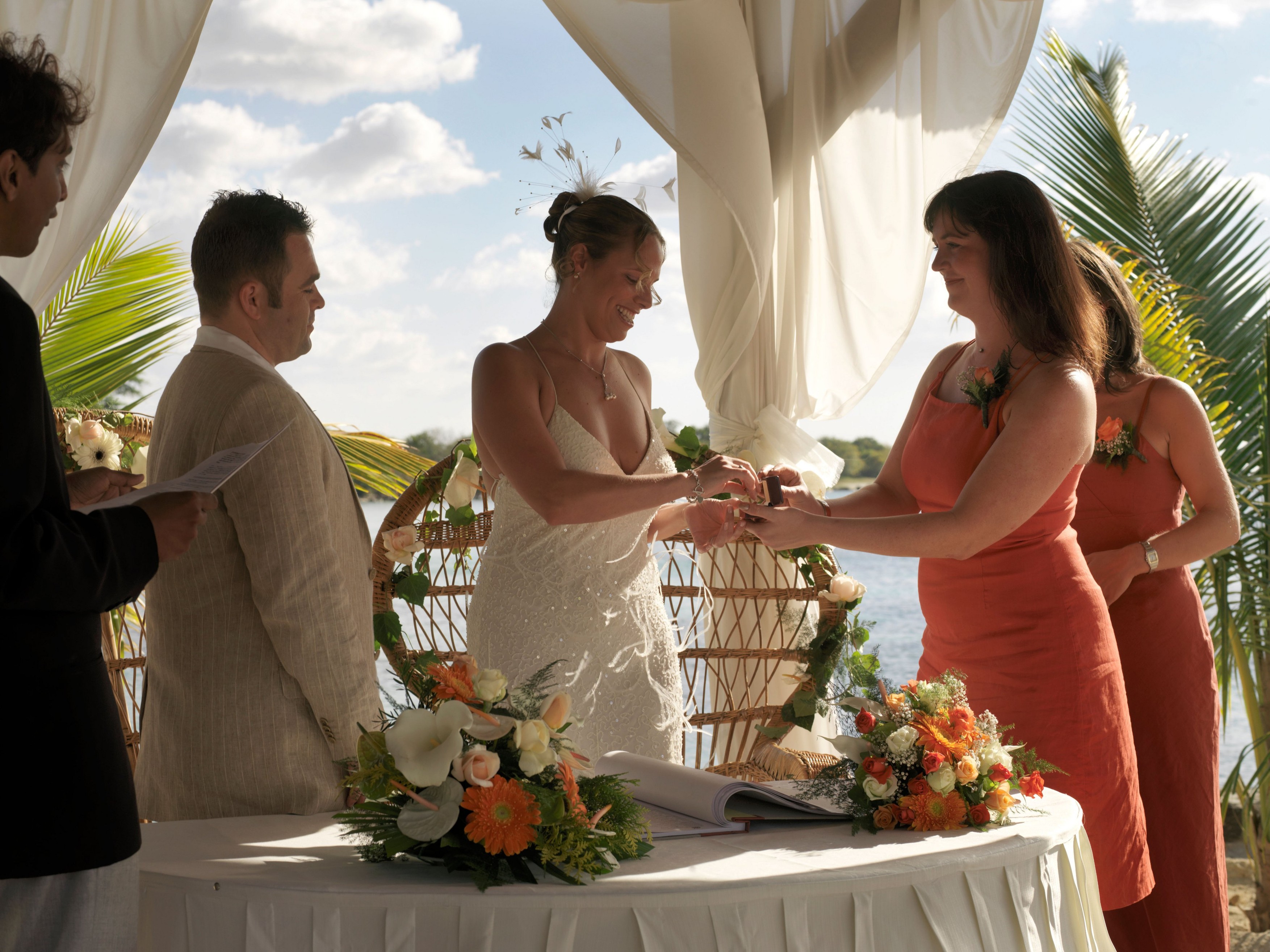 Wedding on the Beach Balaclava Mauritius