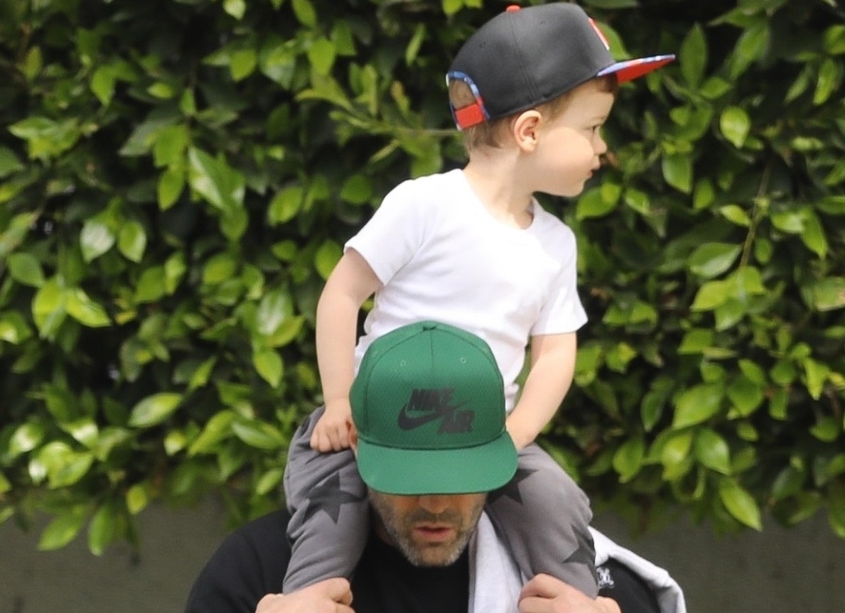 Jason Statham spends some father-son time with his boy Jack