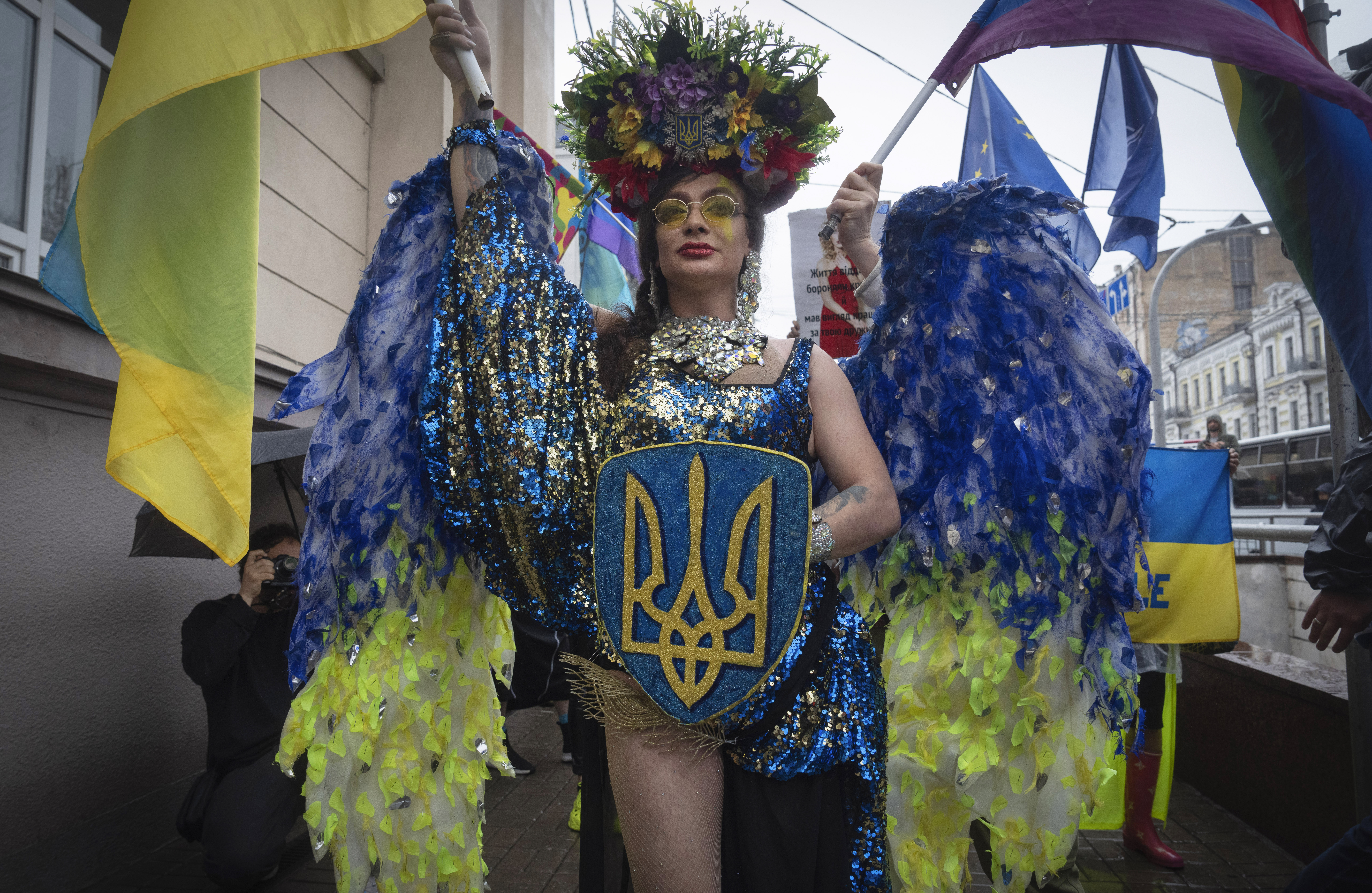 Russia Ukraine War Pride Parade