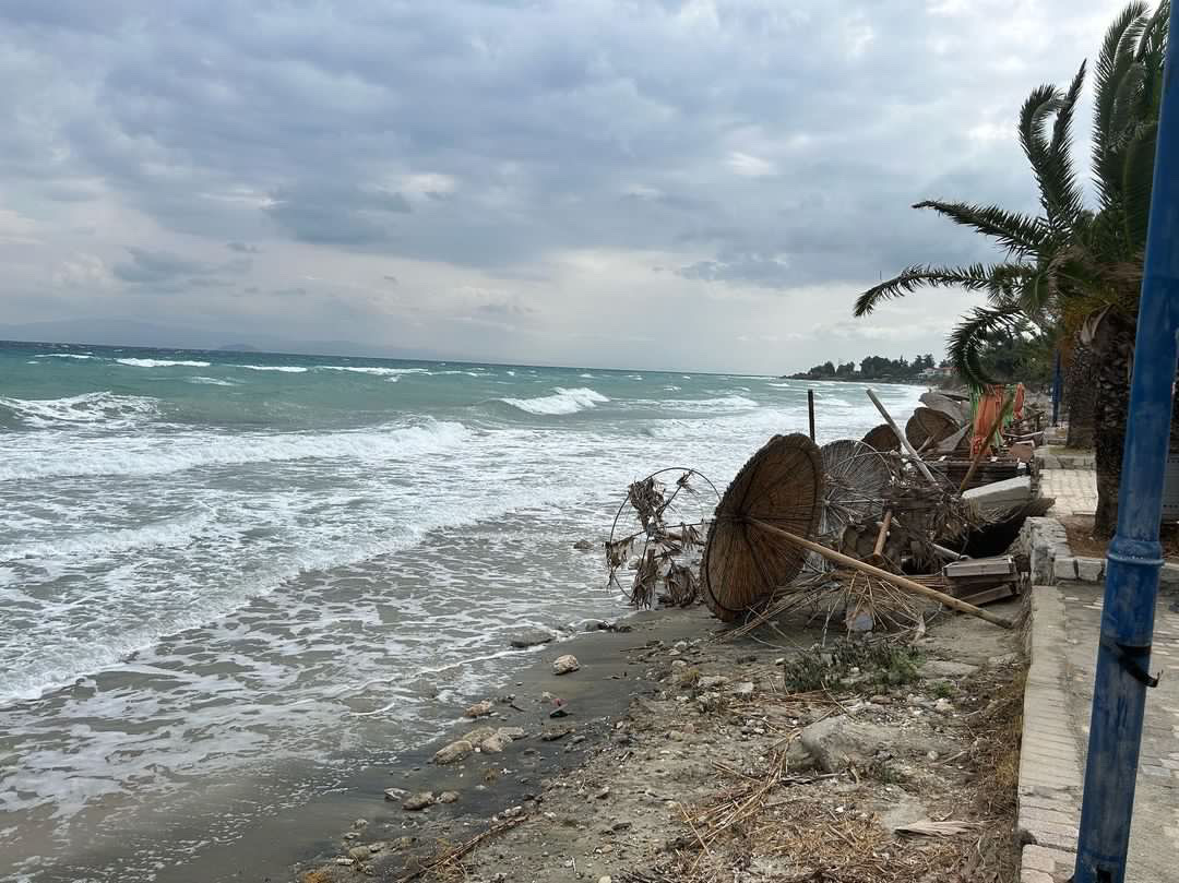 Oluja, nevreme, Grčka, more Foto: Privatna arhiva