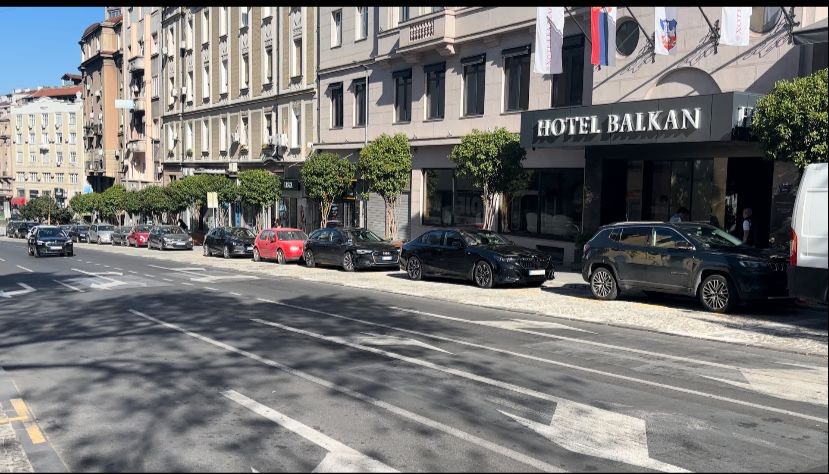 Parking u Prizrenskoj ulici, Foto: Stranka slobode i pravde