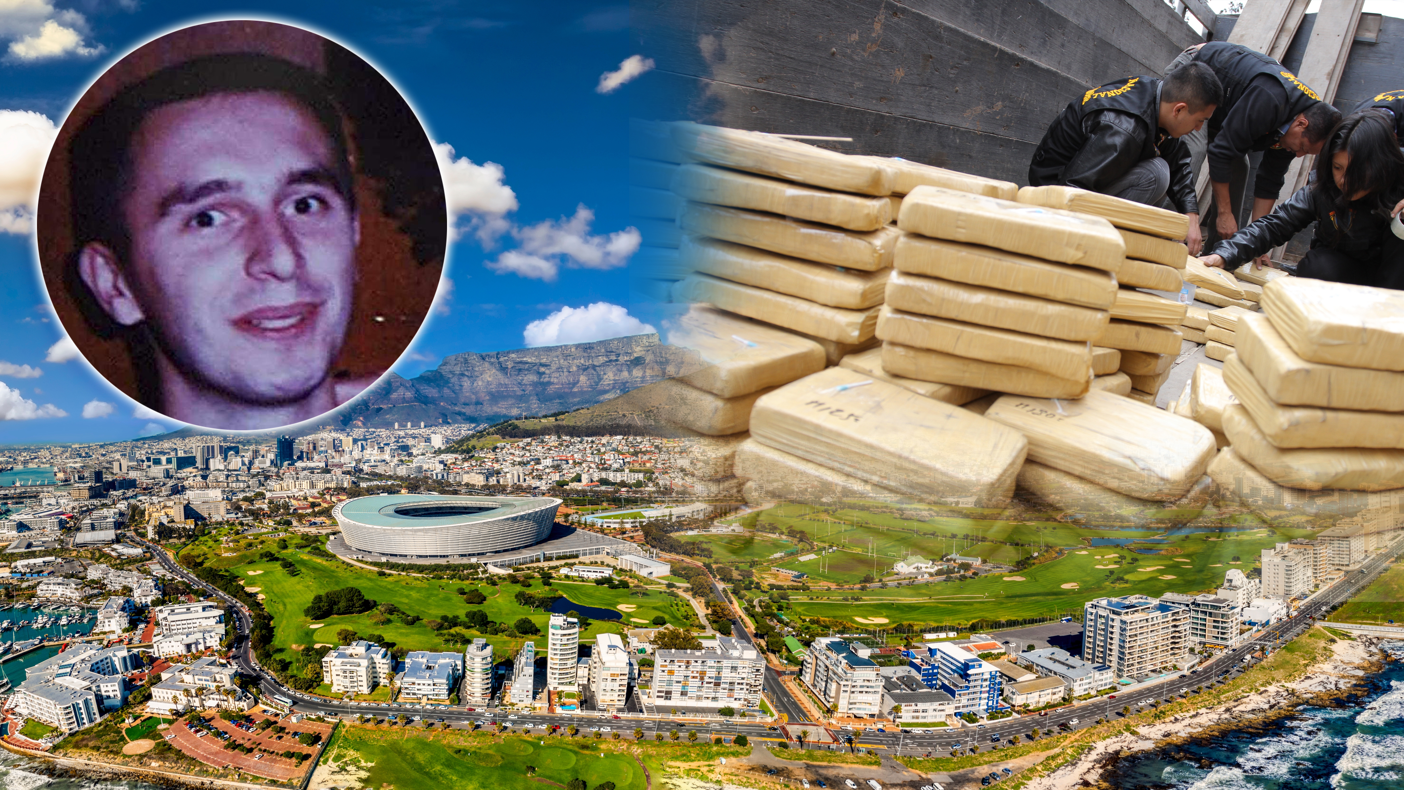 Aerial,View,Of,Cape,Town,City,In,Western,Cape,Province