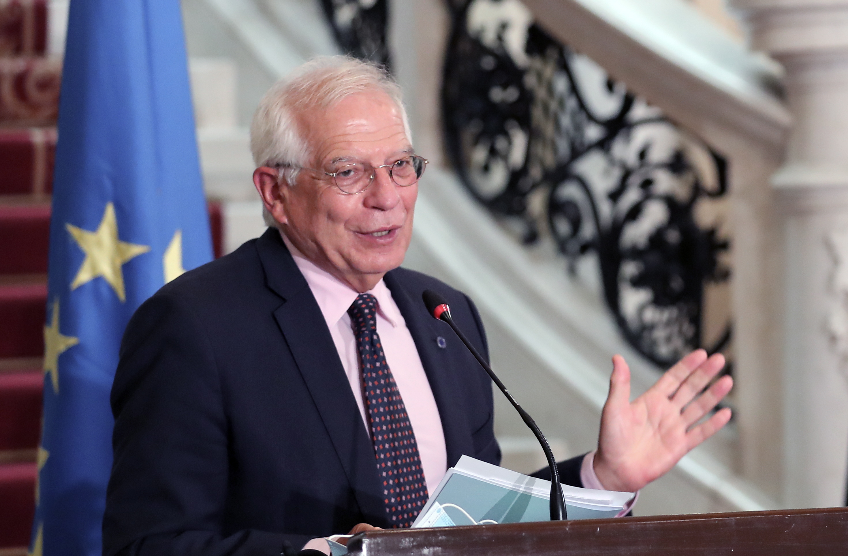 High Representative of the European Union for Foreign Affairs and Security Policy Josep Borell visits Egypt
