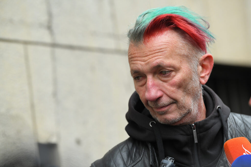 Beograd 29.11.2023. Protest roditelja dece ubijene u školi "Vladislav Ribnikar" Foto: Amir Hamzagić/Nova.rs Branko Anđelković