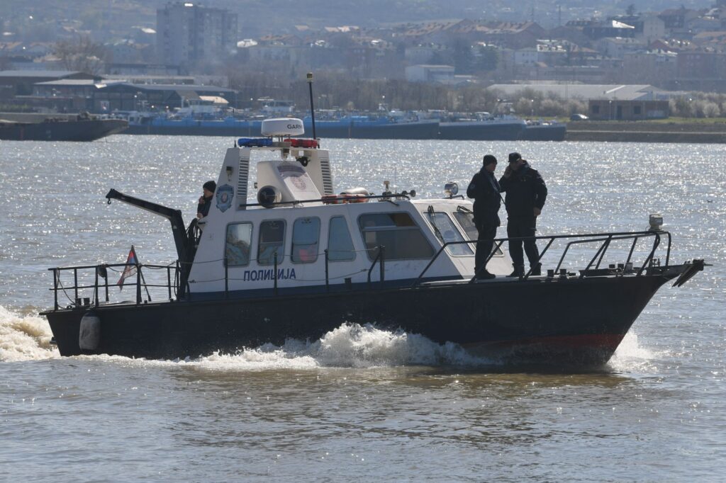 Beograd 19.03.2023. Dunav, reka, hronika, prevrnuo se čamac, nesreća, policija, čamac, rečna policija Foto: Filip Krainčanić/Nova.rs
