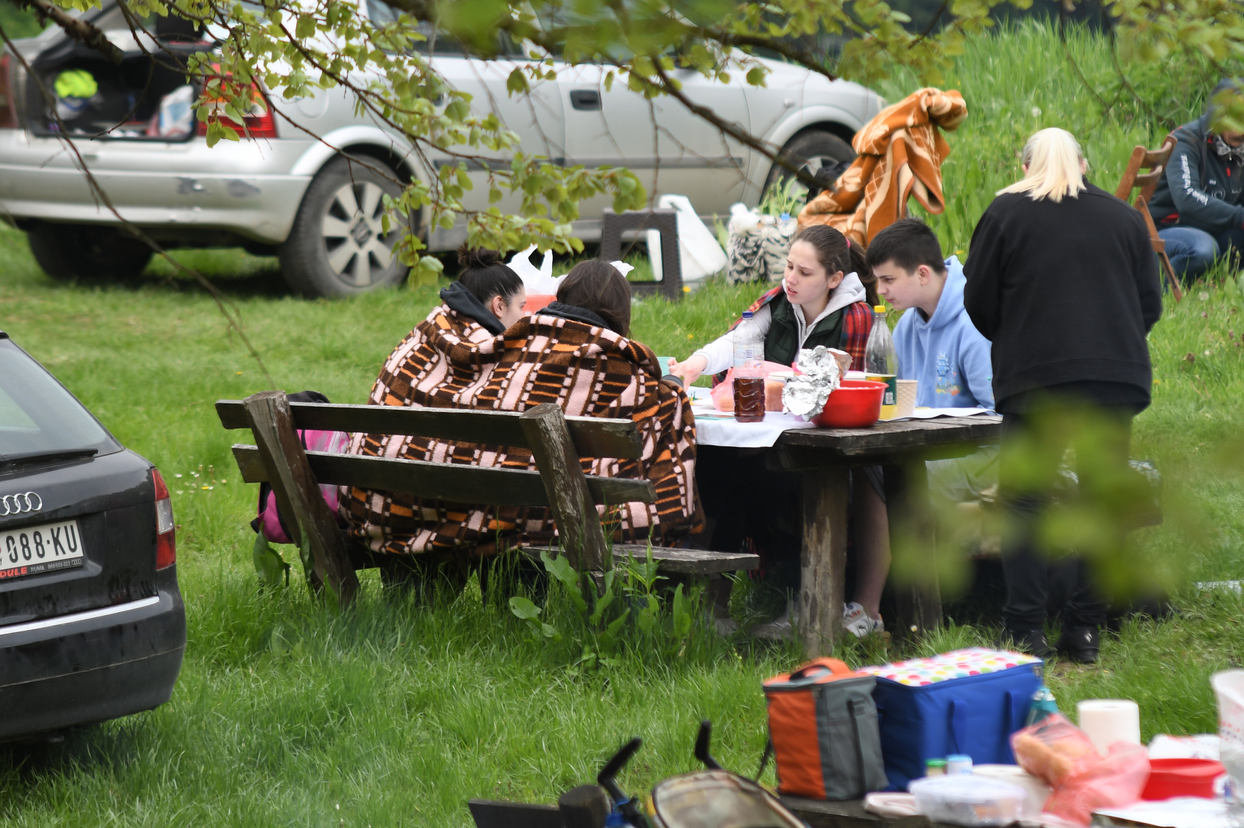 Novi Sad 01.05.2022. Fruška Gora, prvi maj, prvomajski uranak, rostilj, rostiljanje, piknik Foto: Nenad Mihajlović/Nova.rs