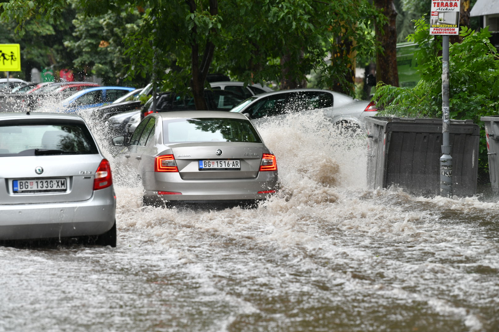Nevreme Potop Kiša Beograd Oluja