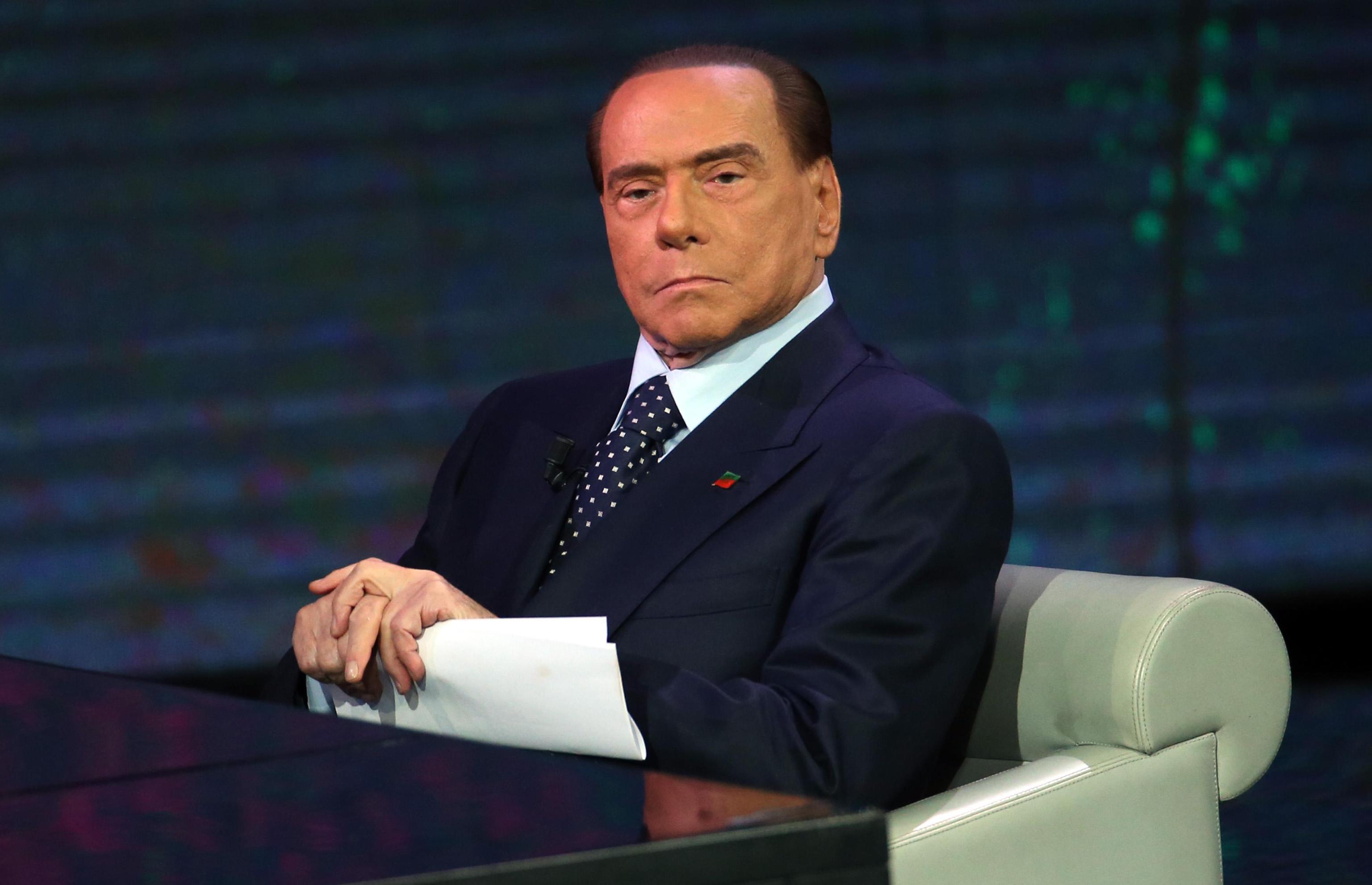 Silvio Berlusconi in TV show