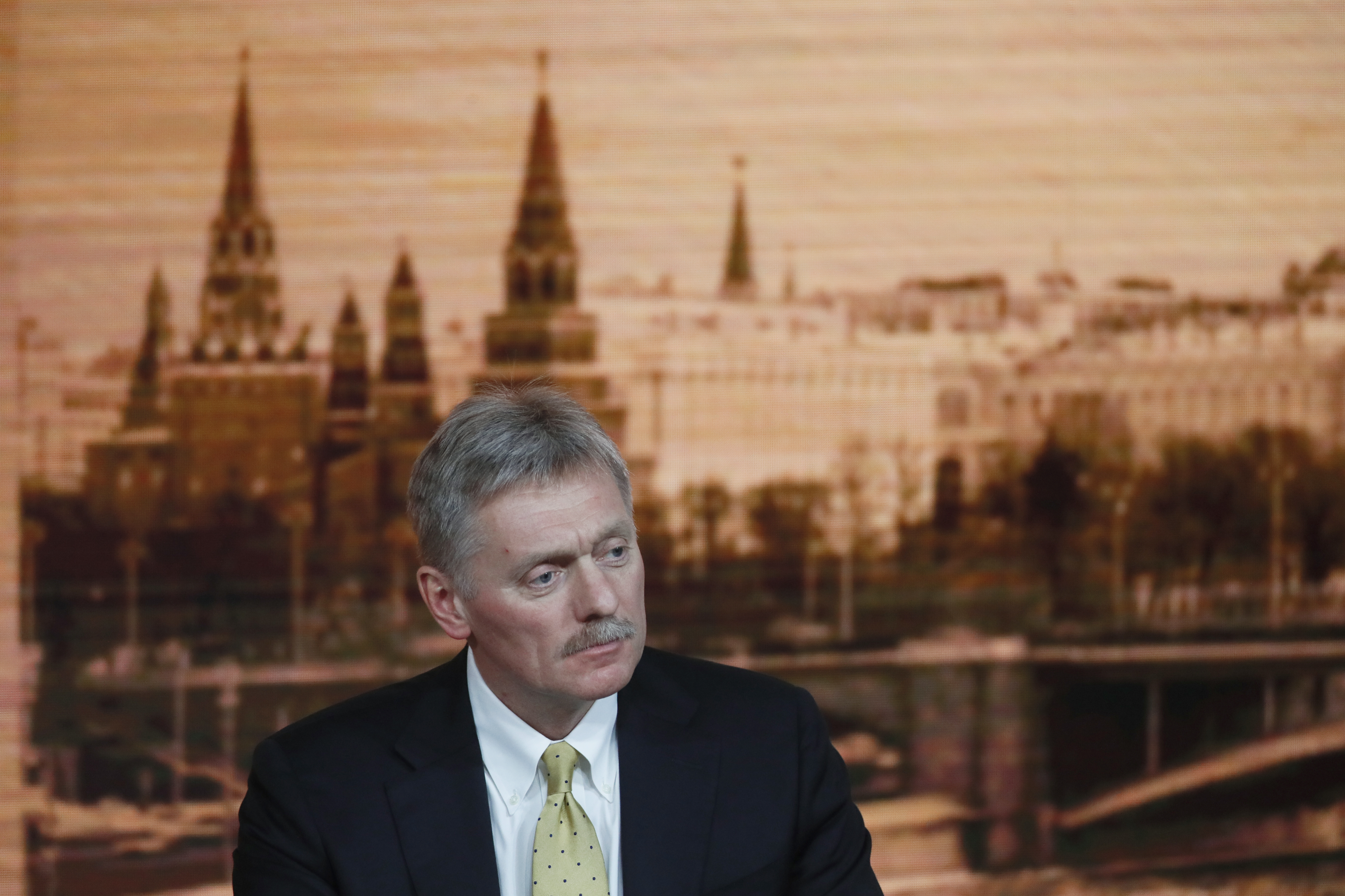 Kremlin spokesman Dmitry Peskov hospitalised with coronavirus
