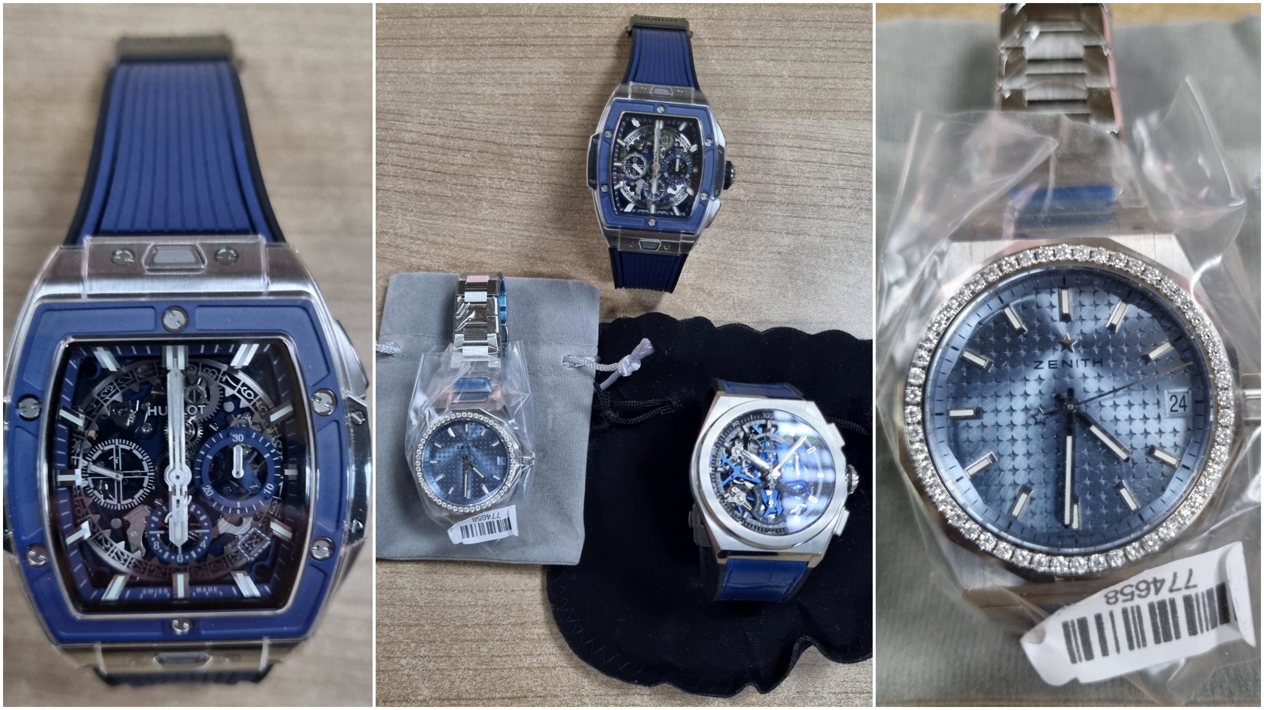 Granični prelaz Preševo, zaplena, krijmčarenje satovi, sat, kombo Foto: Uprava carina