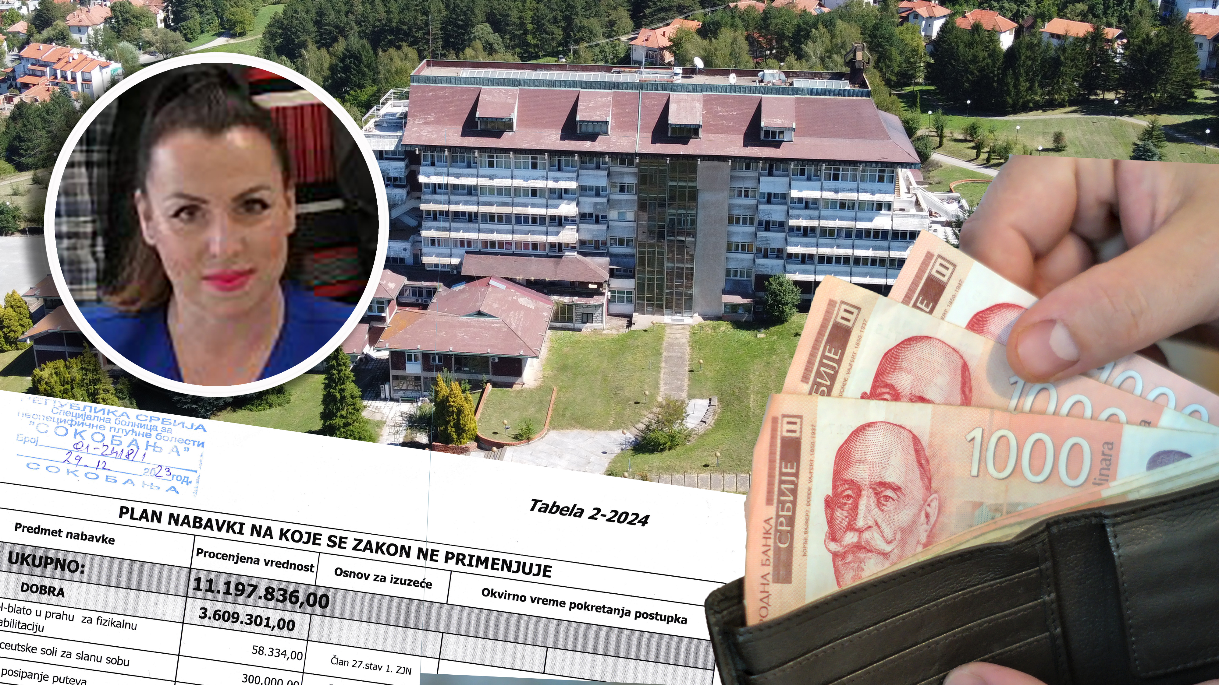 V.D direktorka Ivana Filipović   Specijalna bolnica Sokobanja