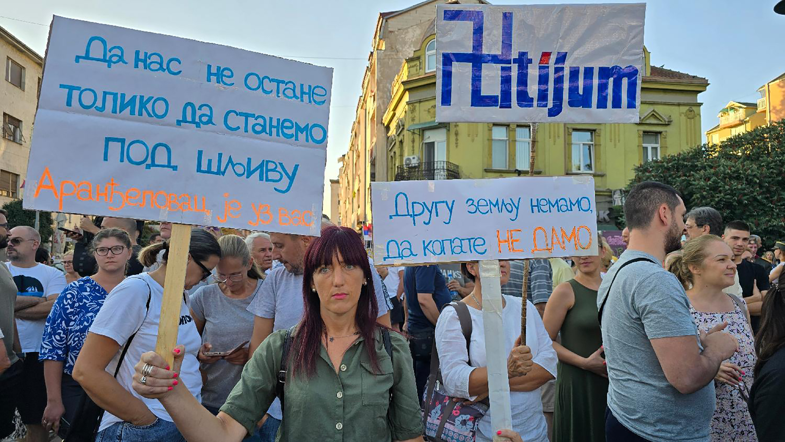 Mesto: Mladenovac
Datum: Tue Jul 30 19:47:44 CEST 2024
Dogadjaj: CITIZEN - građanski protest u Mladenovcu protiv planiranih geoloških istraživanja i eksplotacije litijuma na teritoriji Srbije
Fotoreporter: Marko Dragoslavić
Izvor: FoNet