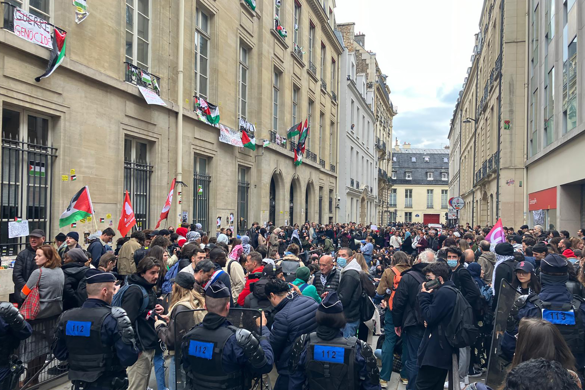 France Israel Palestinians Campus Protests