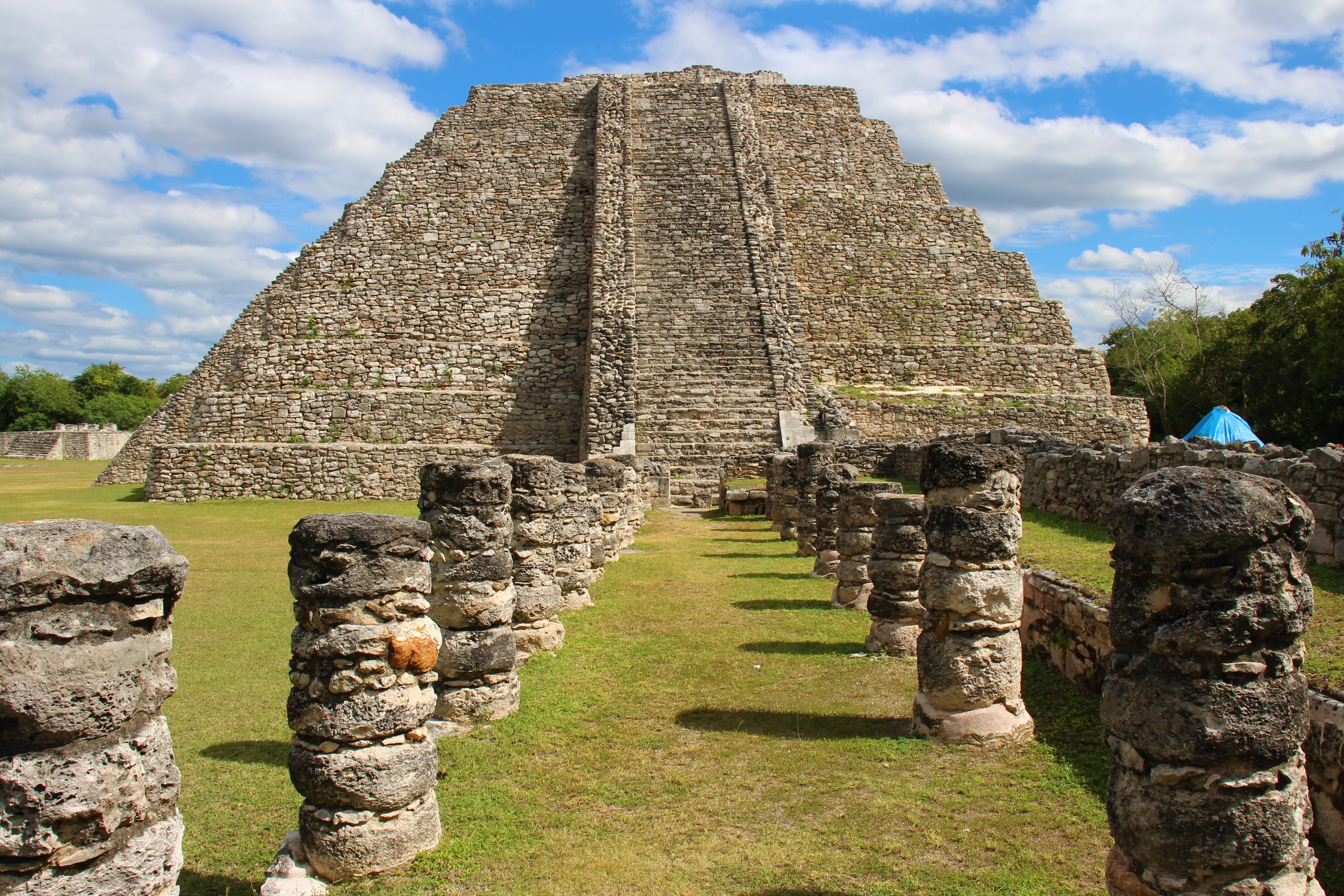 Mayapan,,Yucatan,,Mexico,-,November,15,,2021:,Ancient,Mayan,Ruins