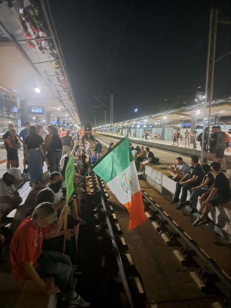 Beograd 10. avgust 2024. Protest protiv rudarenja litijuma i projekta "Jadar" kompanije "Rio Tinto" u Beogradu, na Terazijama Foto:Nova.rs