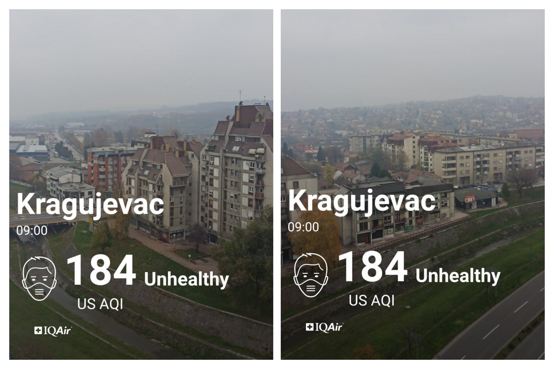 Kragujevac - zagađenje vazduha