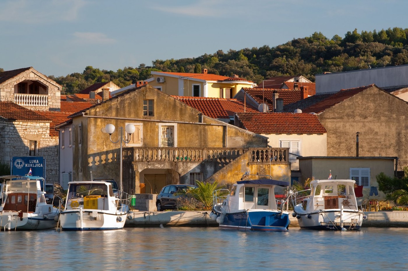Small port in Kukljica, island Ugljan, Dalmatia, Croatia,Image: 93677420, License: Rights-managed, Restrictions: , Model Release: no, Credit line: Alen Ferina / Alamy / Profimedia