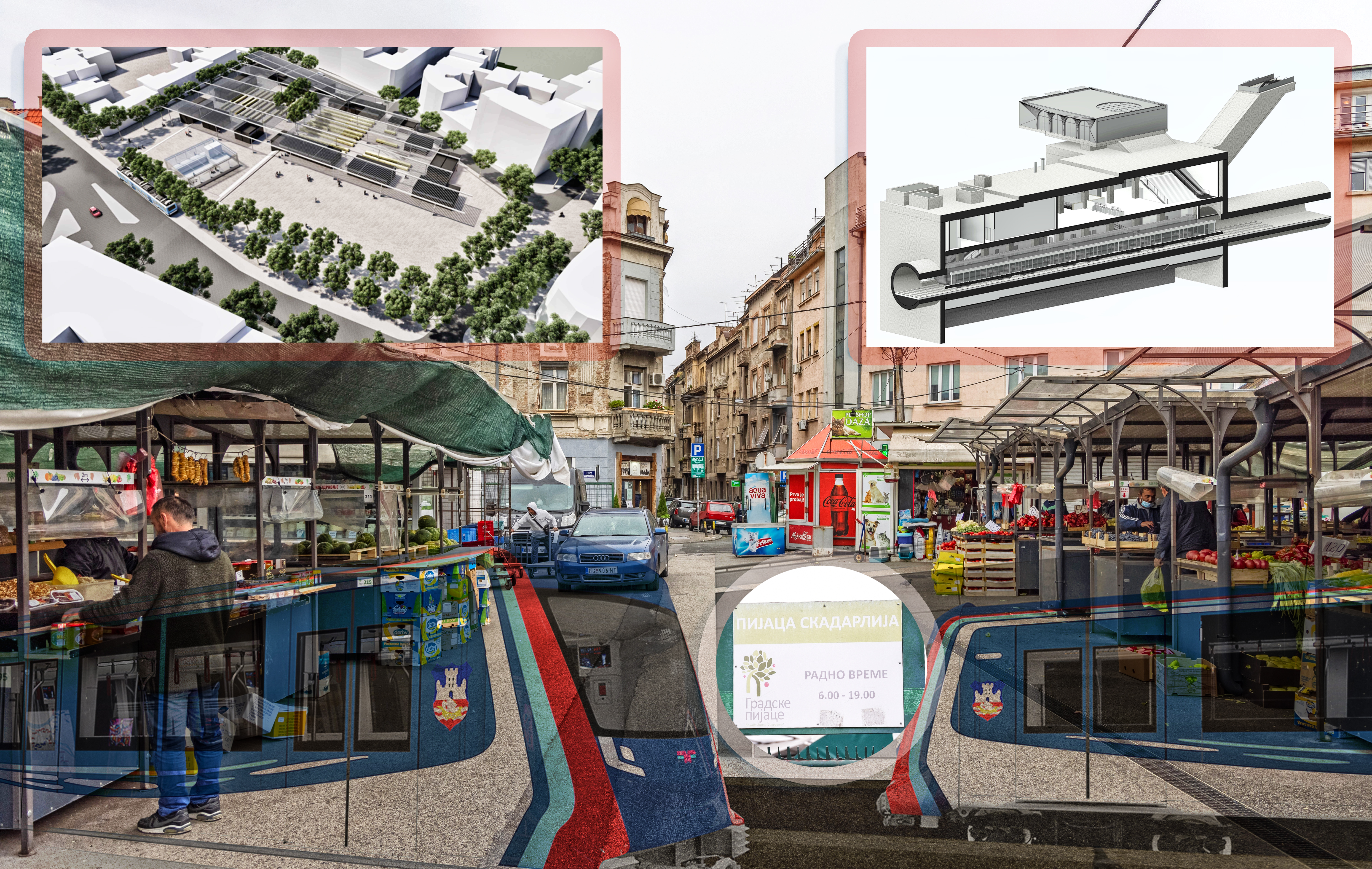 Belgrade,,Serbia,-,October,07,,2021:,Old,Bajlonijeva,Farmers,Market