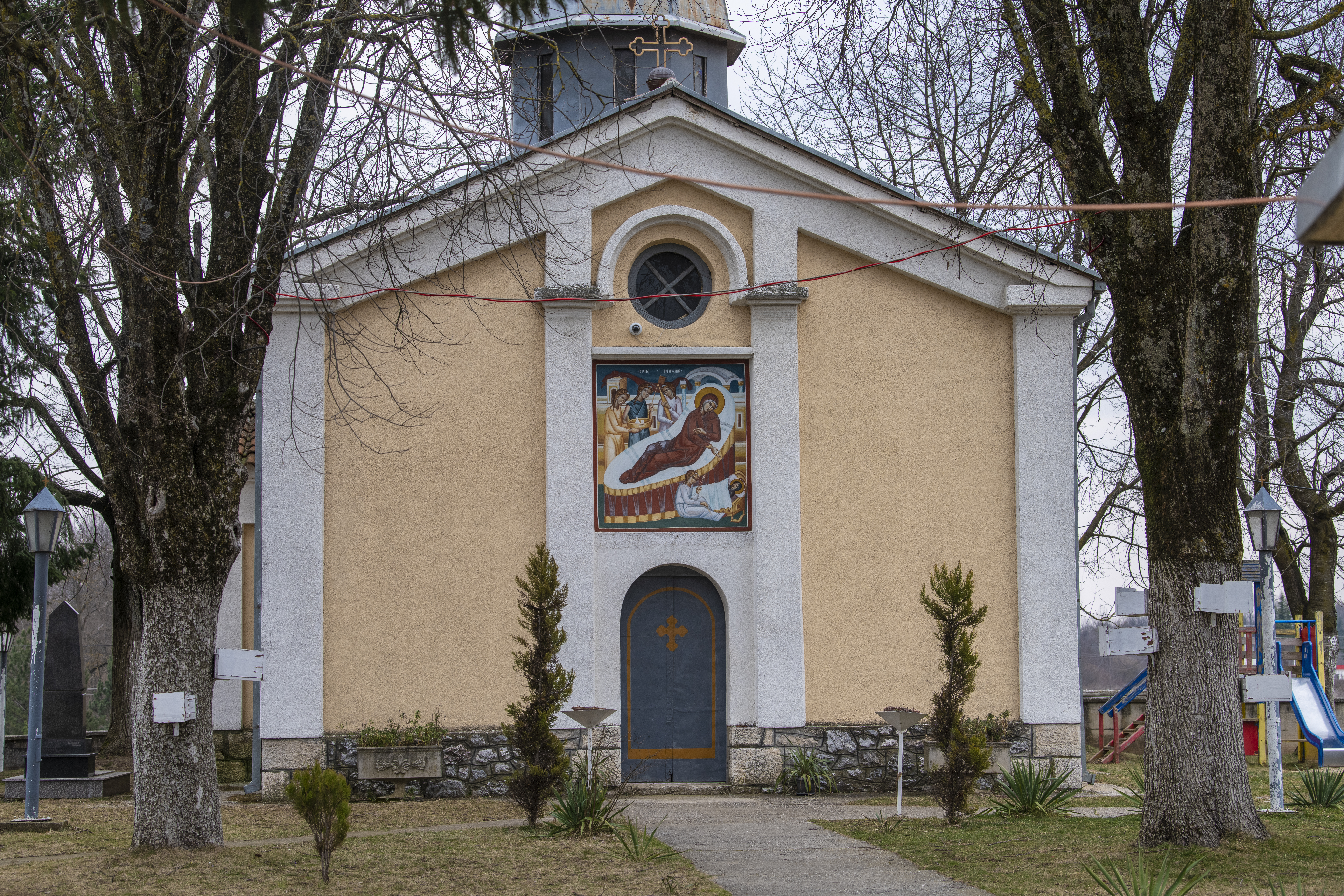 Kosovo i Metohija 25.03.2022. Goraždevac, opština Peć, crkva rođenja Presvete Bogorodice u Goraždevcu Foto: Dragan Mujan/Nova.rs