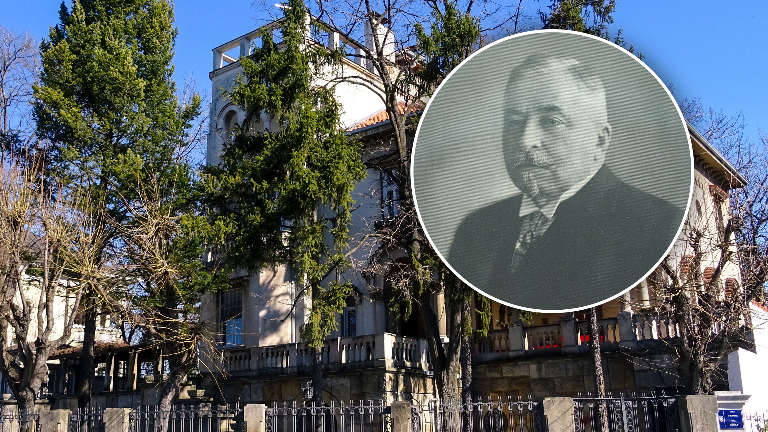 Miloš Savčić, Vila u Užičkoj